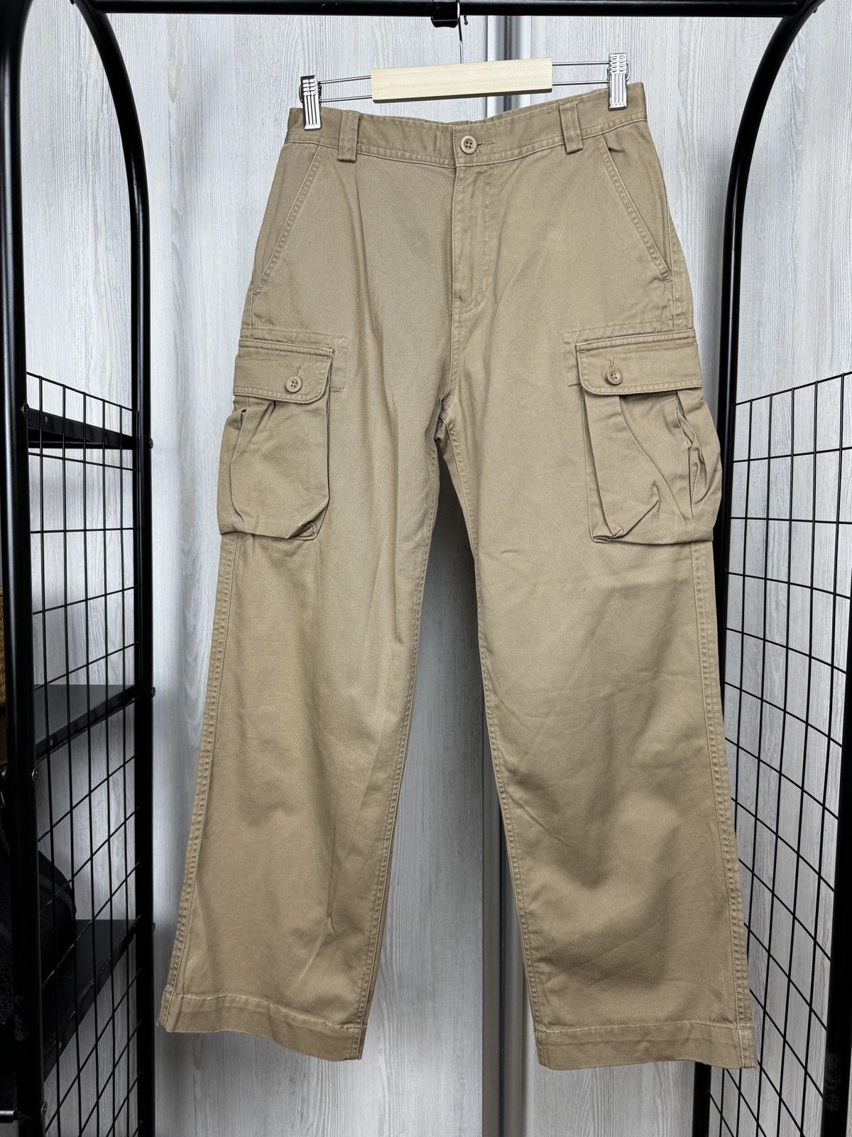 Polo Ralph Lauren Polo Ralph Lauren vintage baggy fit wide flared cargo pants Size 26" / US 2 / IT 38 - 1 Thumbnail