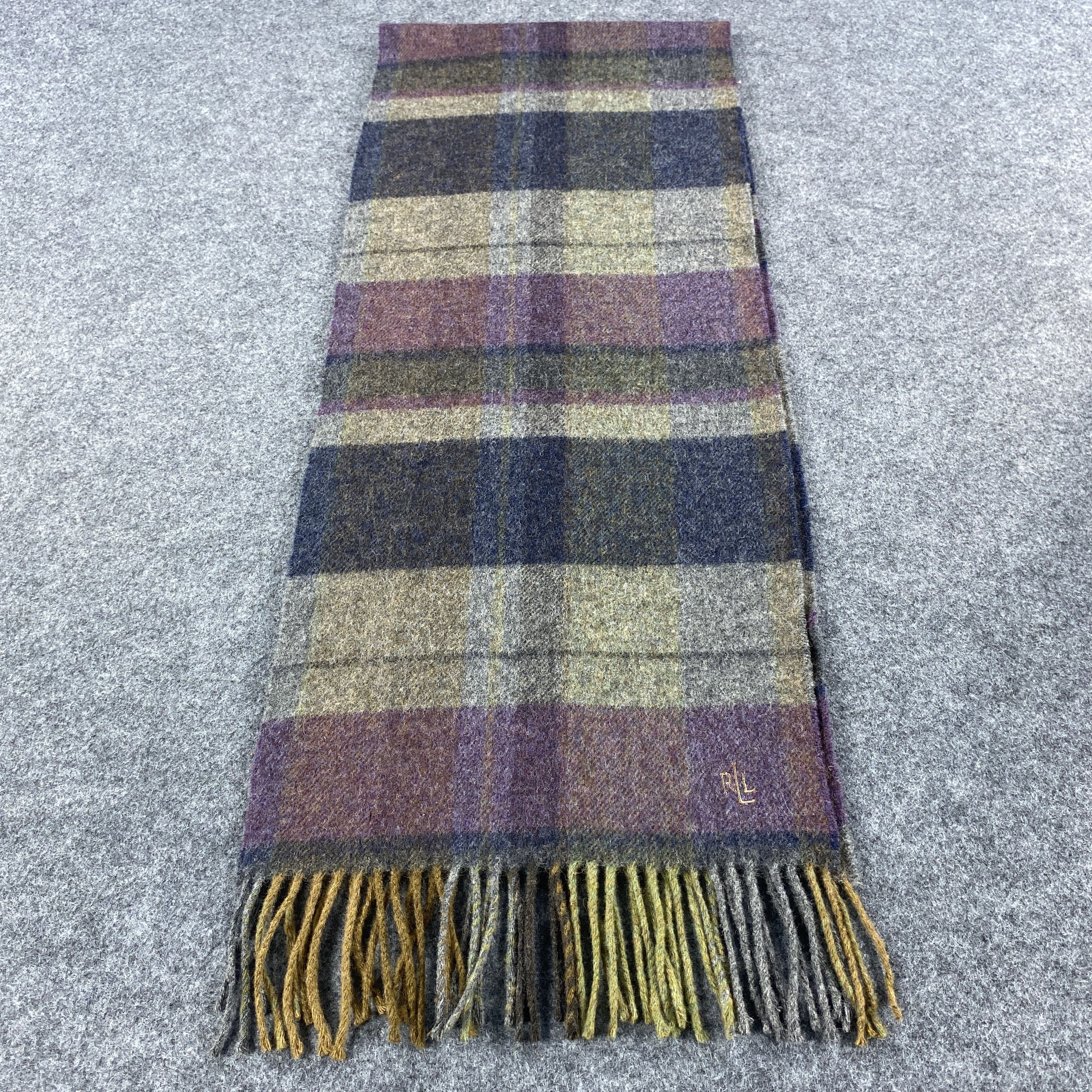 Lauren Ralph Lauren × Vintage Lauren Ralph Lauren Scarf # Muffler # Neckwear # D461 Size ONE SIZE - 3 Thumbnail