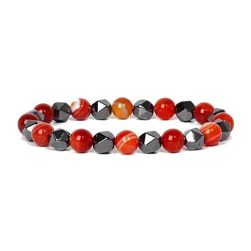 VIBE Hematite beads Bracelet Size ONE SIZE - 4 Thumbnail
