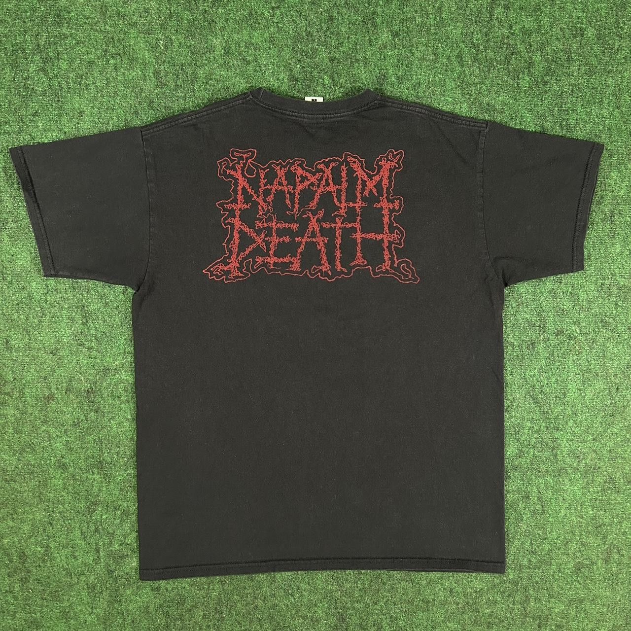 Other 1990 Napalm Death Rise Above Shirt Size Large Size US L / EU 52-54 / 3 - 3 Thumbnail