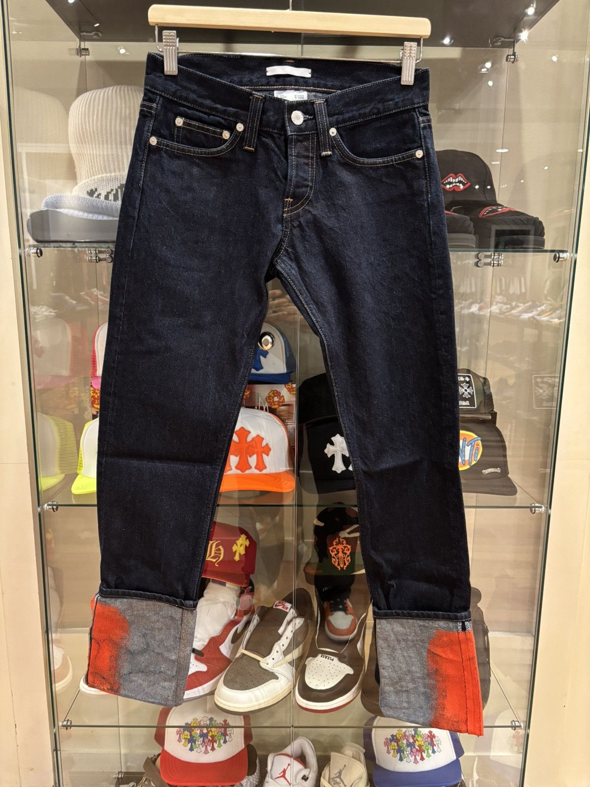 Helmut Lang Helmut Lang Dark Paint Denim Size US 28 / EU 44 - 1 Thumbnail