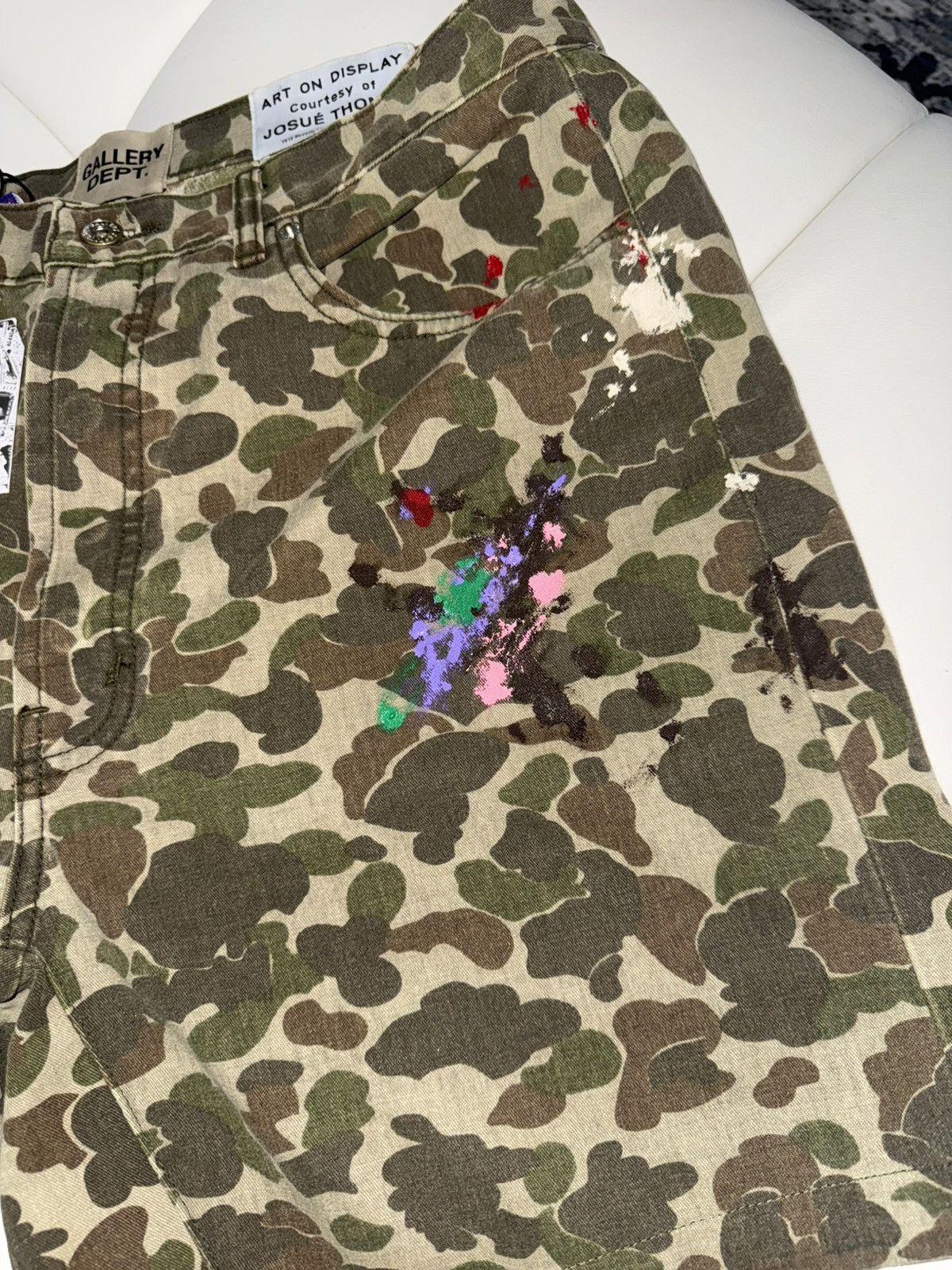 Gallery Dept. Camouflage Ventura g patch shorts Size US 32 / EU 48 - 5 Thumbnail