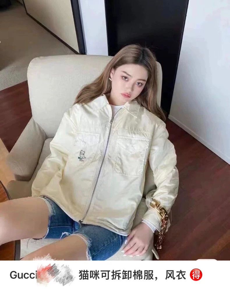 Gucci Gucci Size 38 Light yellow cat coat size 38 2502-Nextarrow Size US XXS / EU 40 - 7 Thumbnail