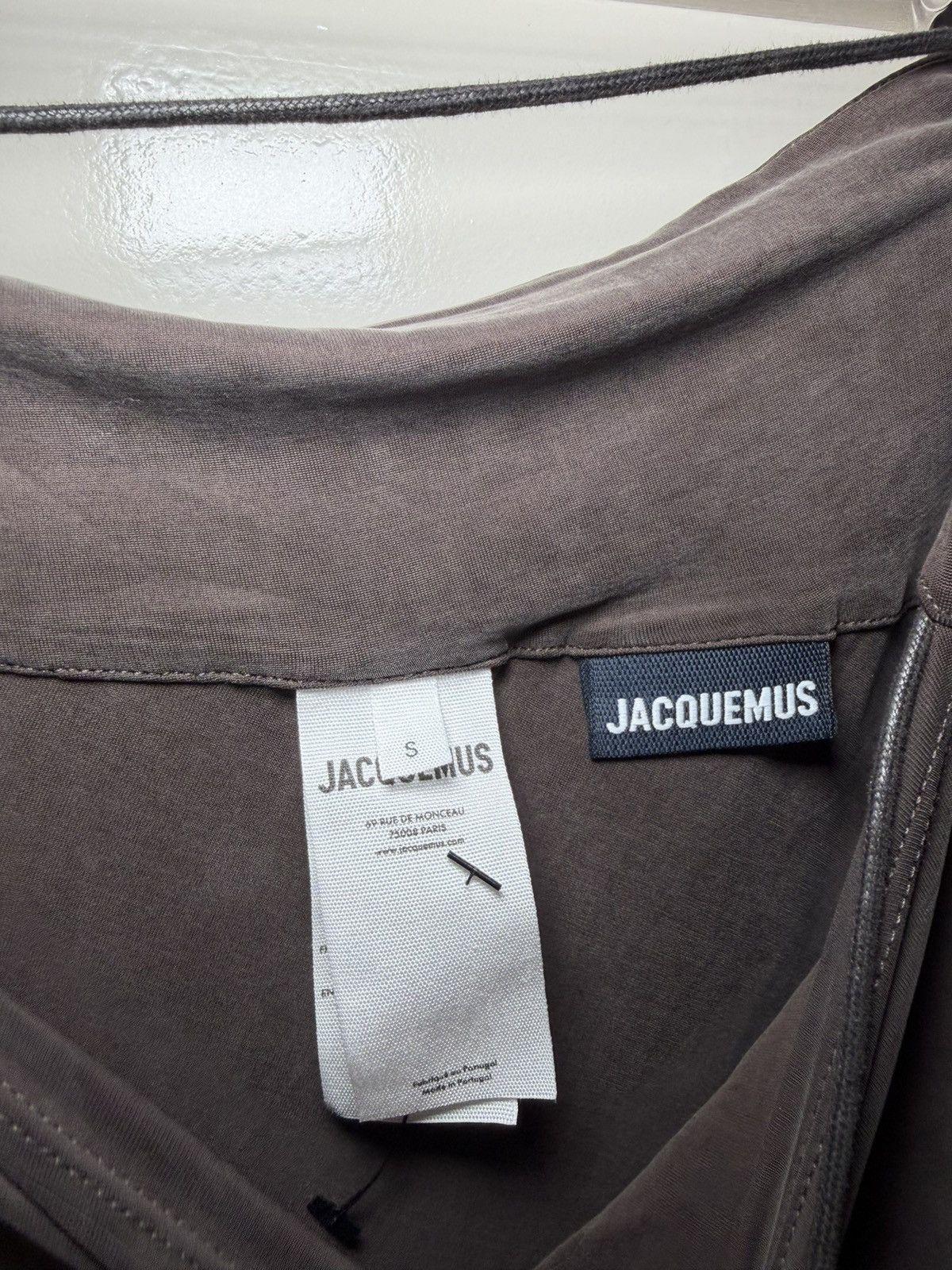 Jacquemus Jacquemus Brown Asymmetric Mesh Set Size S / US 4 / IT 40 - 3 Thumbnail