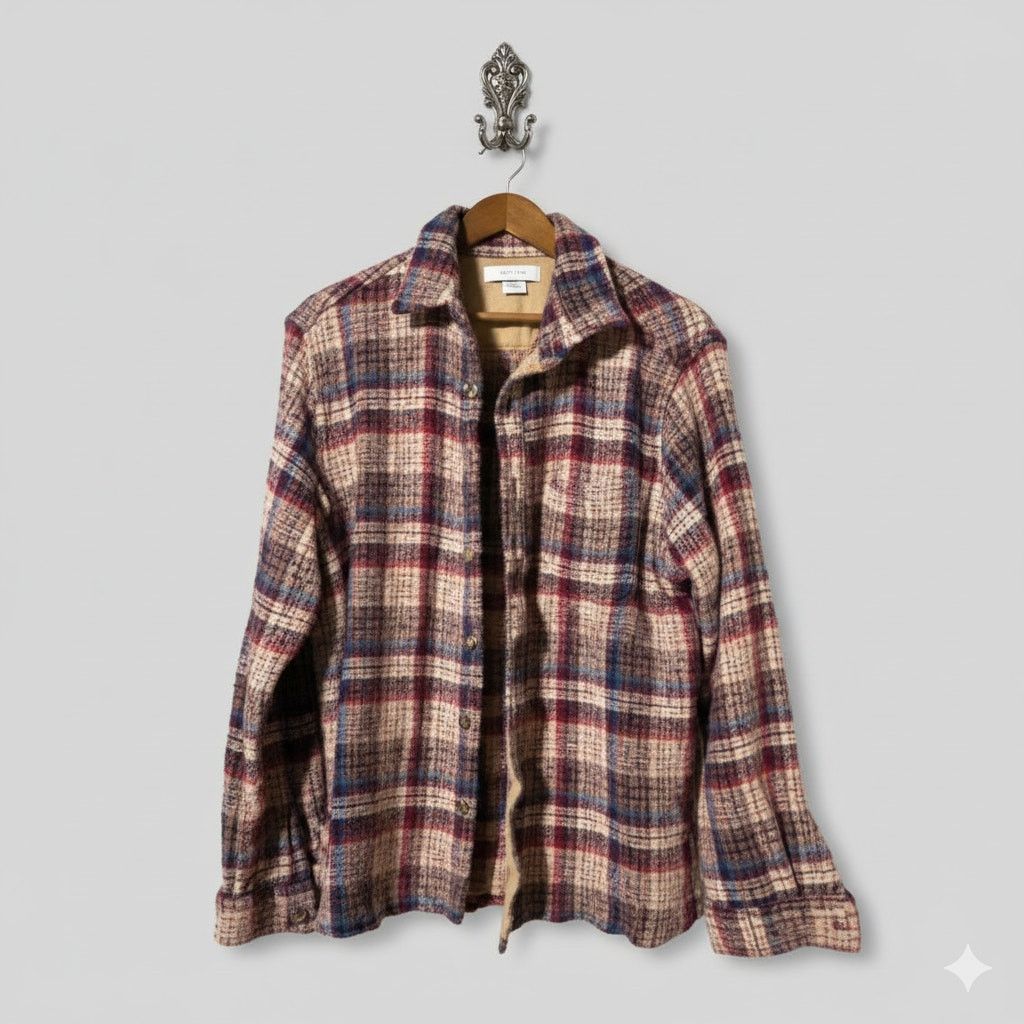Urban Outfitters Urban Outfitters Plaid Shacket Mens Medium Size US M / EU 48-50 / 2 - 1 Thumbnail
