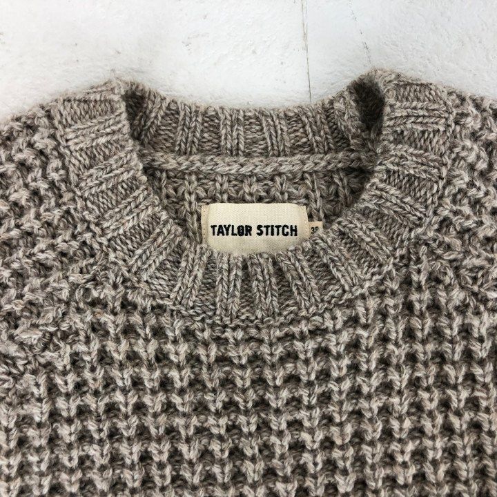 Taylor Stitch Fisherman Sweater in Natural Waffle Size US S / EU 44-46 / 1 - 2 Thumbnail
