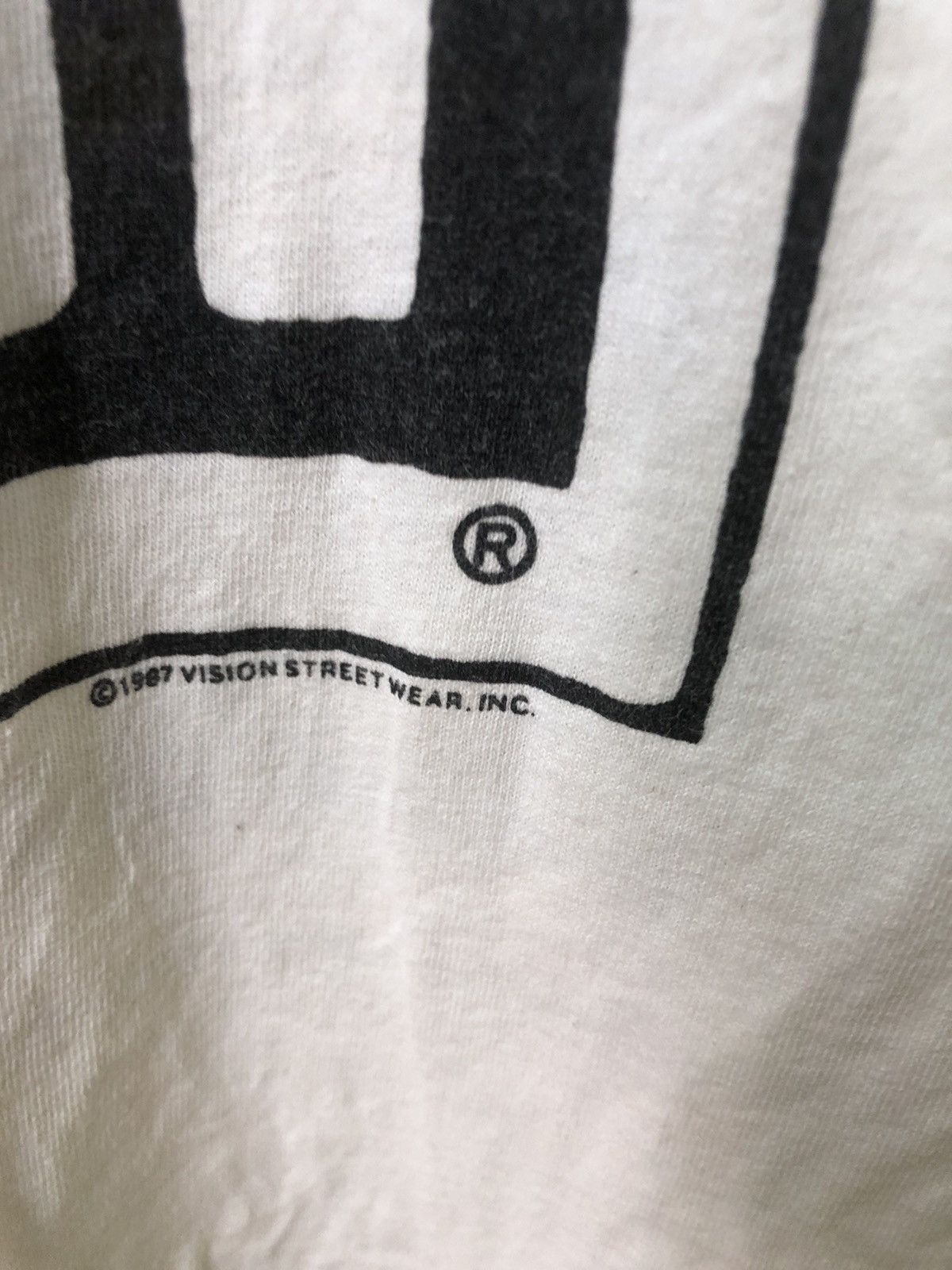 Vision Streetwear Vintage Late 80s Skate Vision Street Wear Tee Size US M / EU 48-50 / 2 - 7 Thumbnail