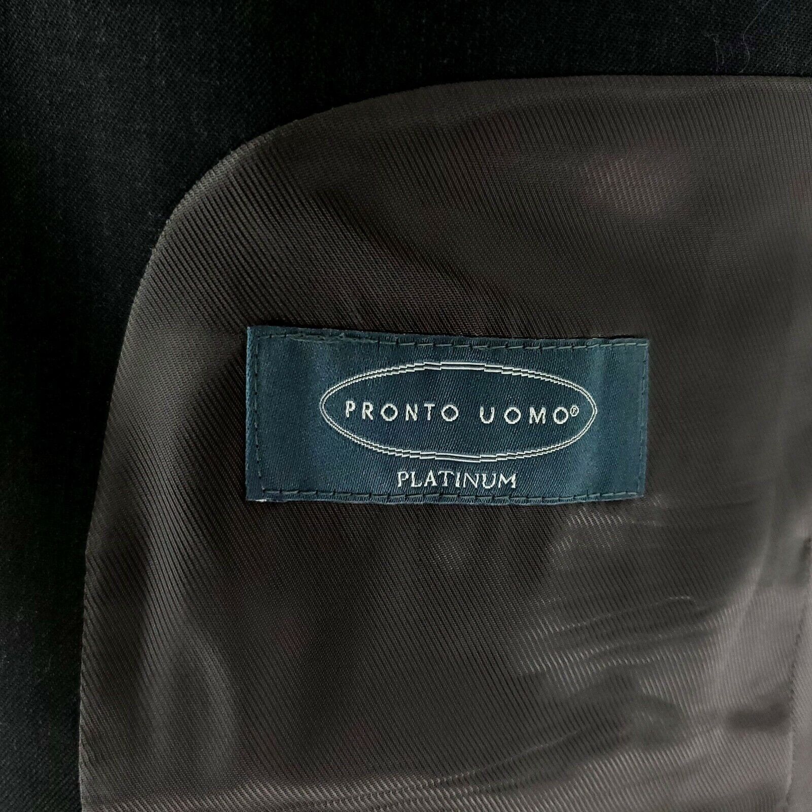 Pronto Uomo NEW Pronto Uomo Wool 2 Button Blazer 40R Charcoal Gray Sport Size 40R - 9 Thumbnail