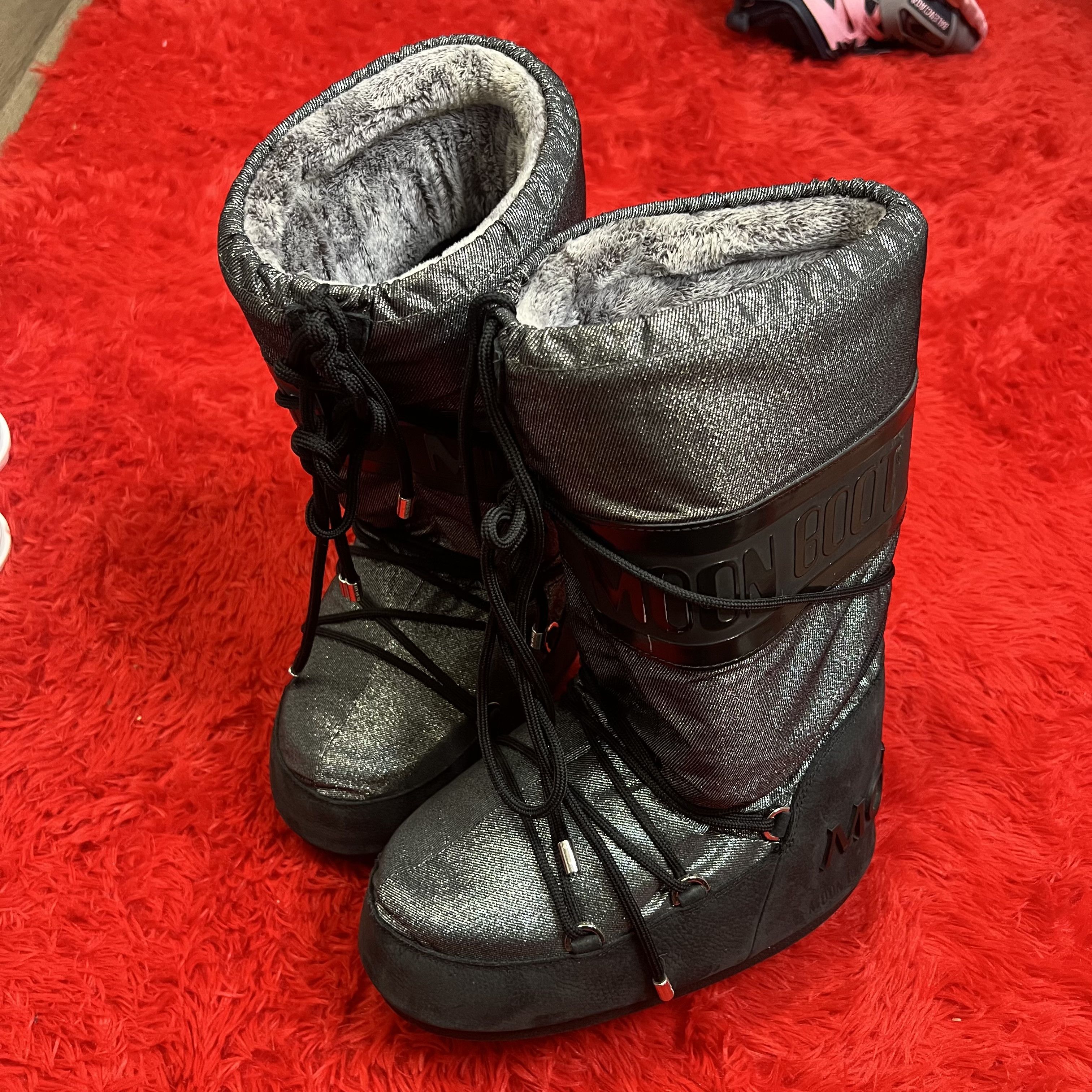 Moon Boot Moon Boot x Moncler Snow Boots Size US 8.5 / IT 38.5 - 1 Thumbnail