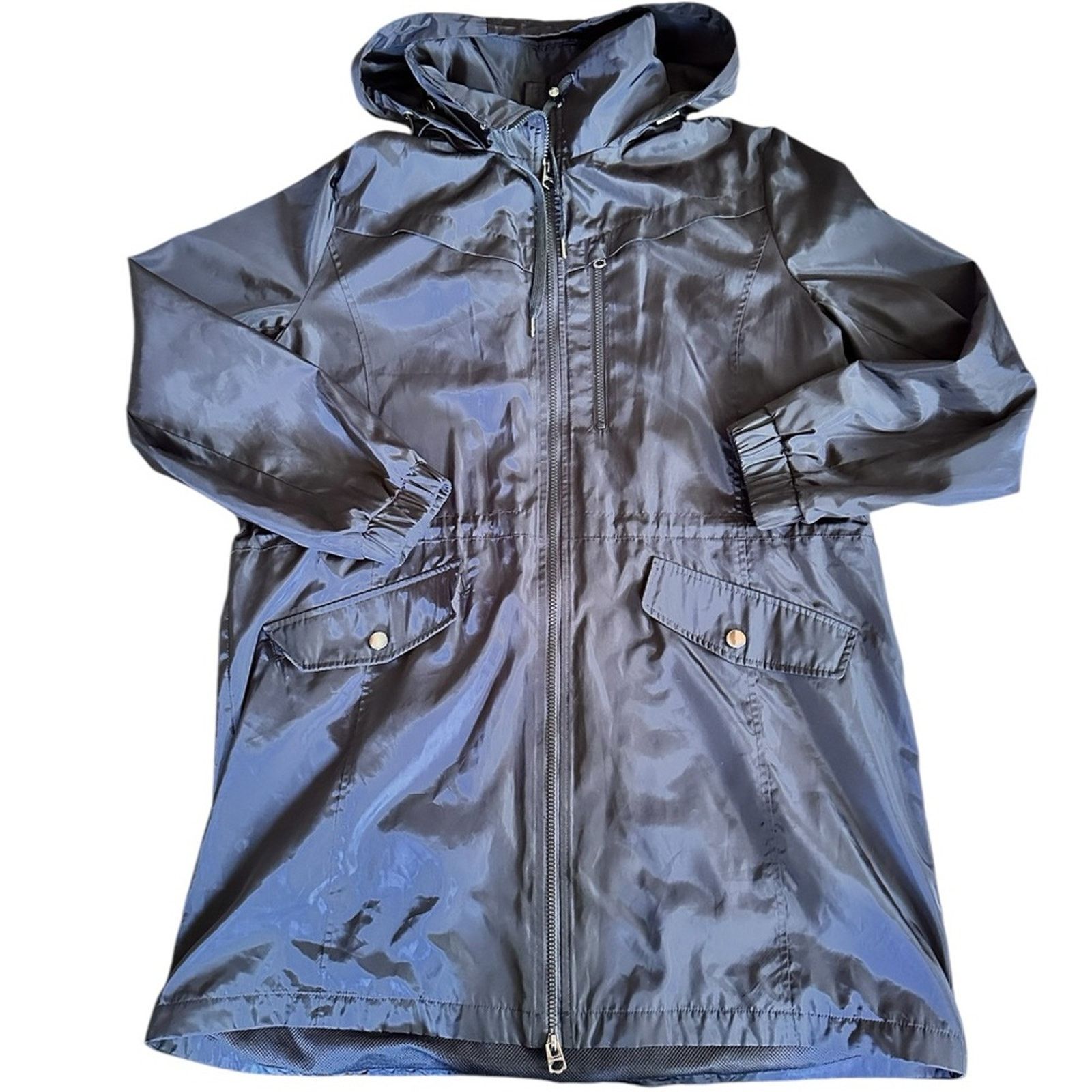 Lucky Brand Lucky Brand Anorak Windbreaker Jacket – Black –Size XL – EUC Size XL / US 12-14 / IT 48-50 - 2 Thumbnail