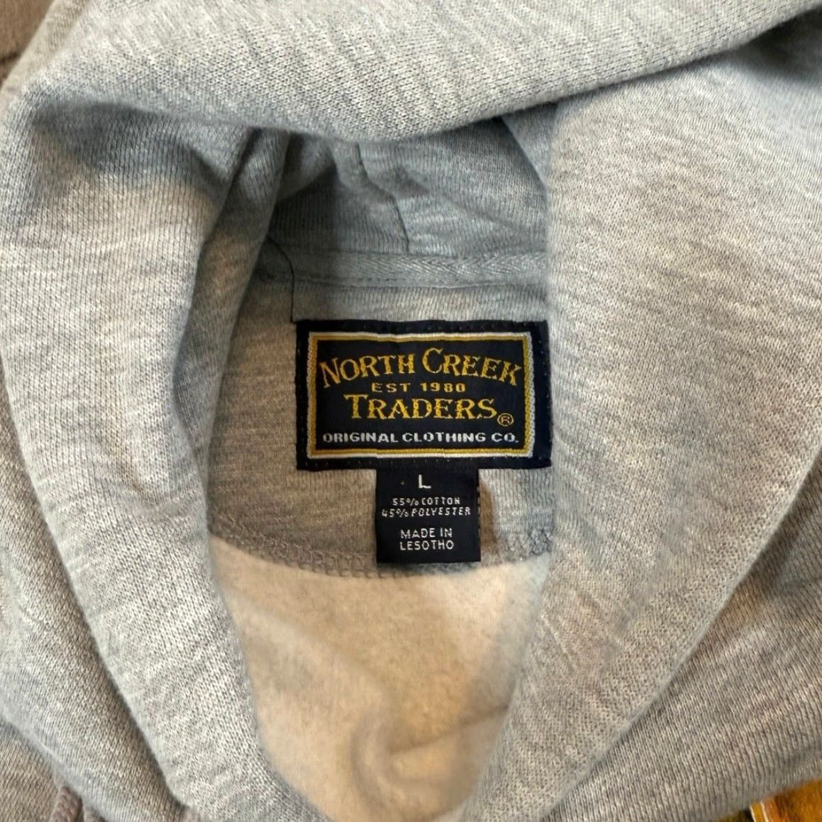 Vintage VINTAGE Troy Palamalu Pittsburgh Steelers Hoodie Sweatshirt L Gray North Creek Traders Hoodie Mens Pullover Long Sleeve Drawstring Sports 2009 Size US L / EU 52-54 / 3 - 2 Thumbnail
