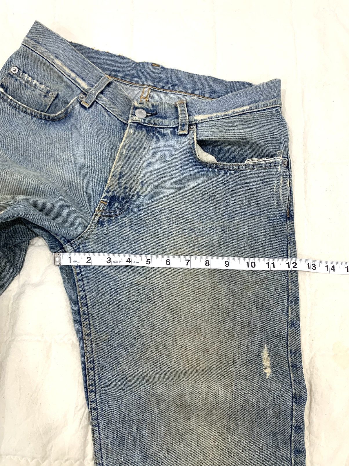 Helmut Lang Vintage Helmut Lang Low Waist Contour Fit Denim Jeans Size US 30 / EU 46 - 21 Thumbnail