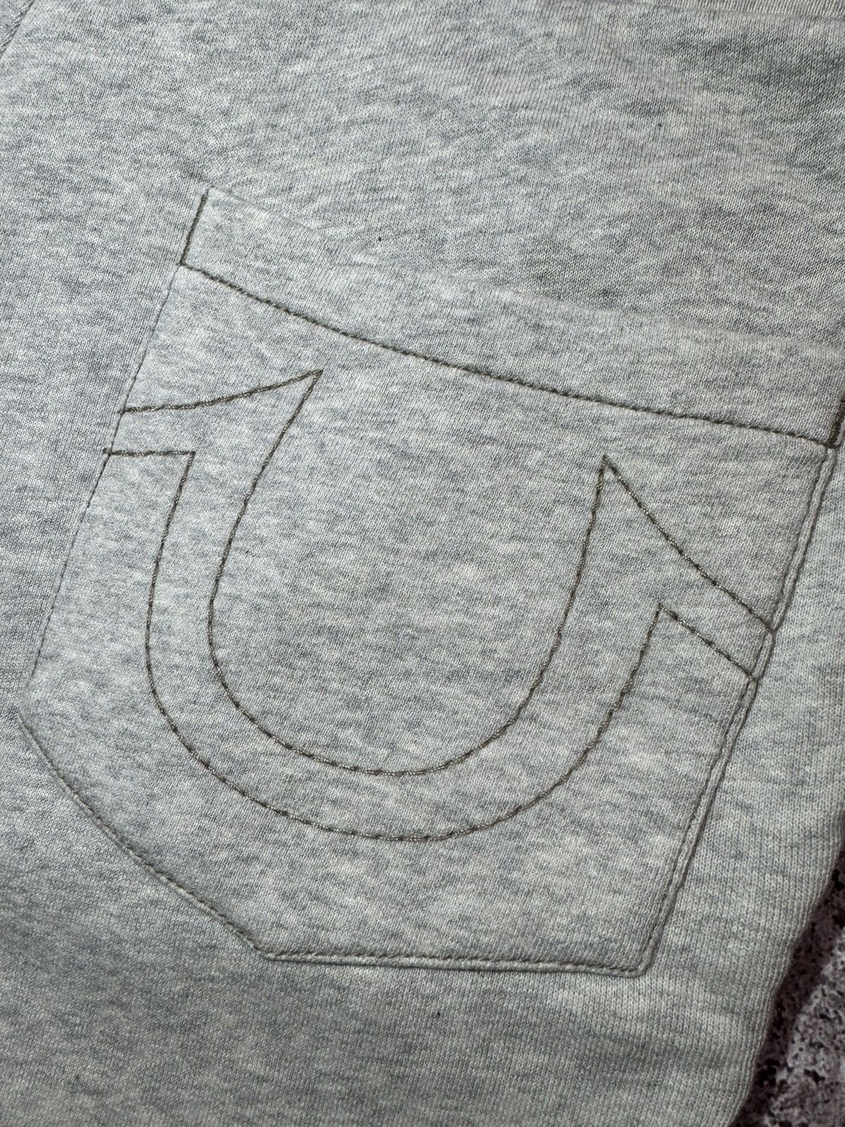 True Religion × Vintage True Religion vintage streetwear grey sweatpants Size US 32 / EU 48 - 9 Thumbnail