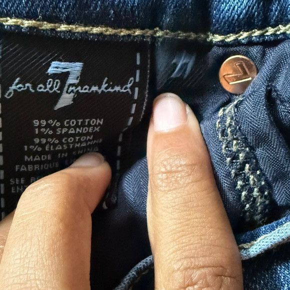 7 For All Mankind 7 For All Mankind b(air) Authentic Skinny Jeans Aubrey Sz 27 Size 27" / US 4 / IT 40 - 9 Thumbnail