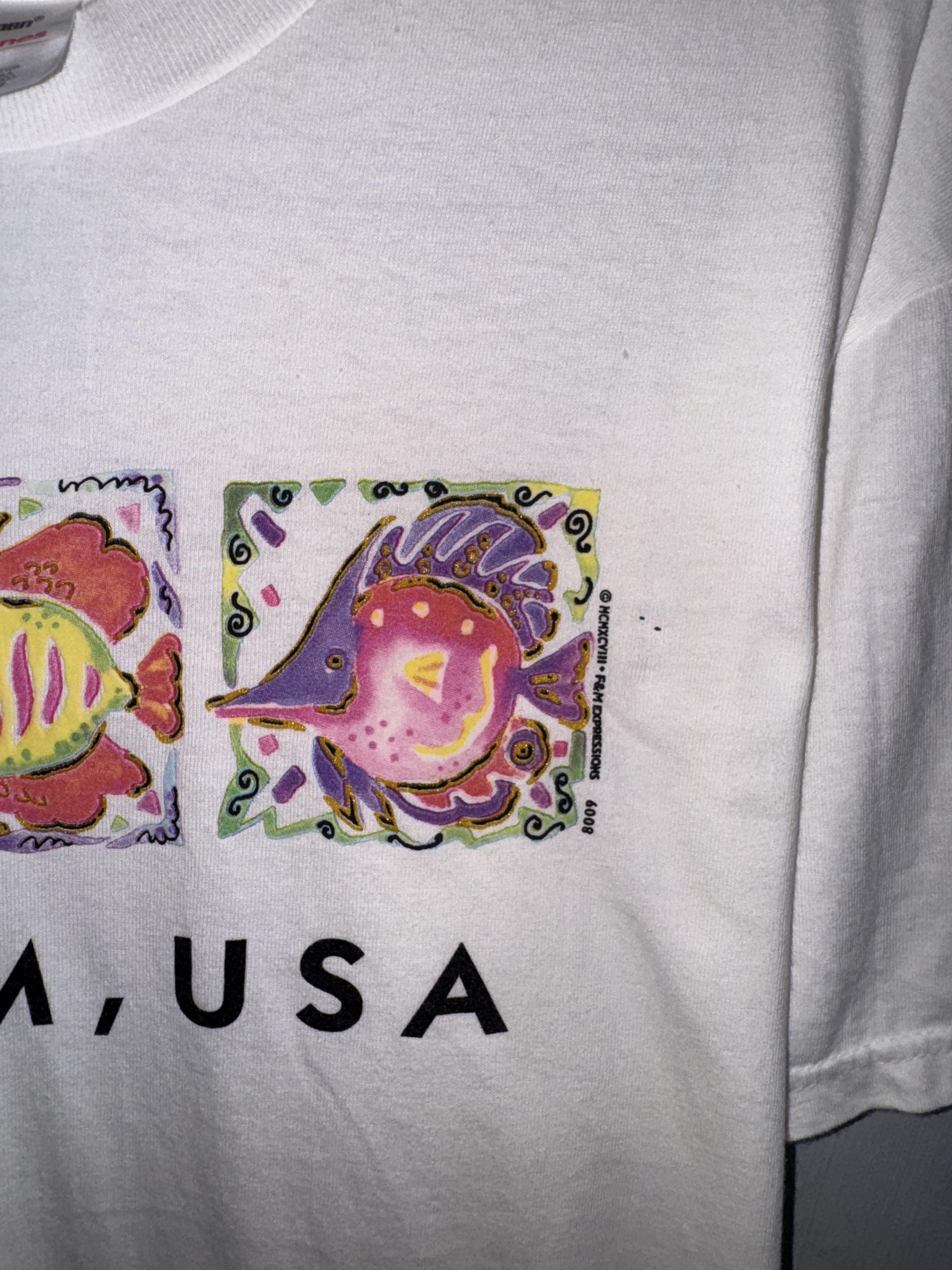 Vintage Fish Hawaiian Vintage Shirt Size US L / EU 52-54 / 3 - 4 Thumbnail