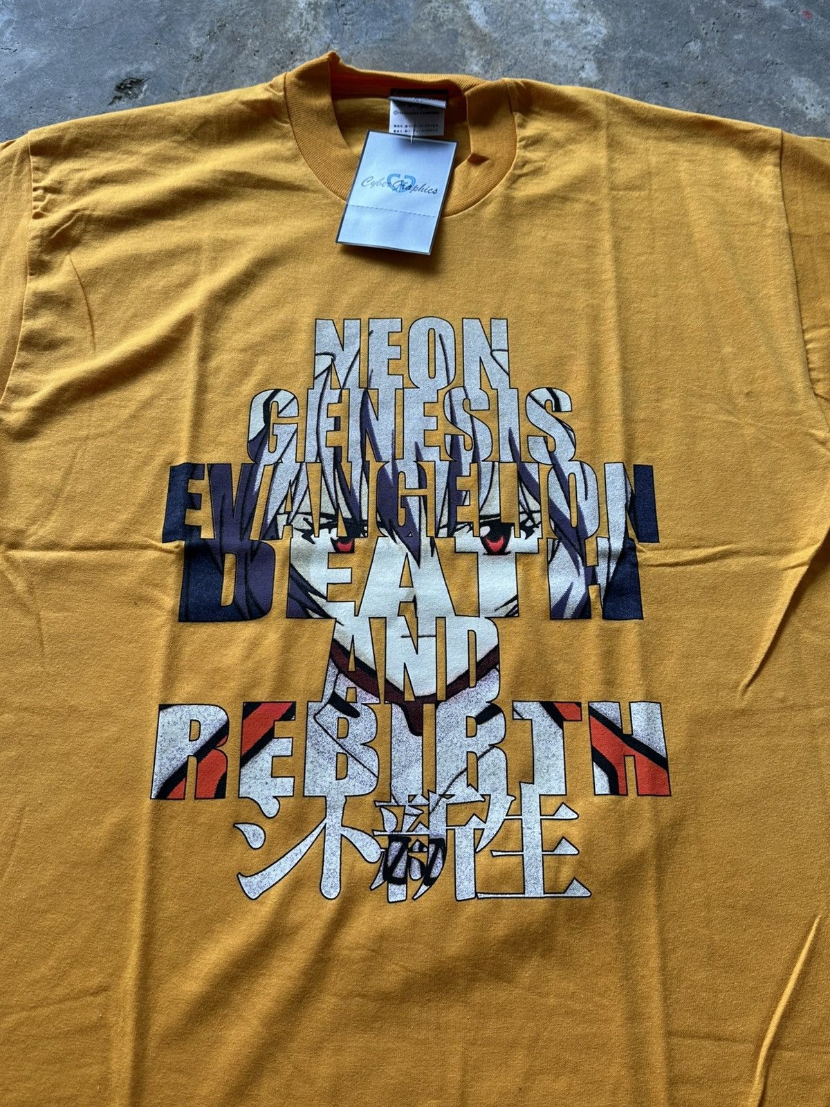 Vintage 1997 Neon Genesis Evangelion “Death & Rebirth” T-shirt Size US L / EU 52-54 / 3 - 1 Thumbnail
