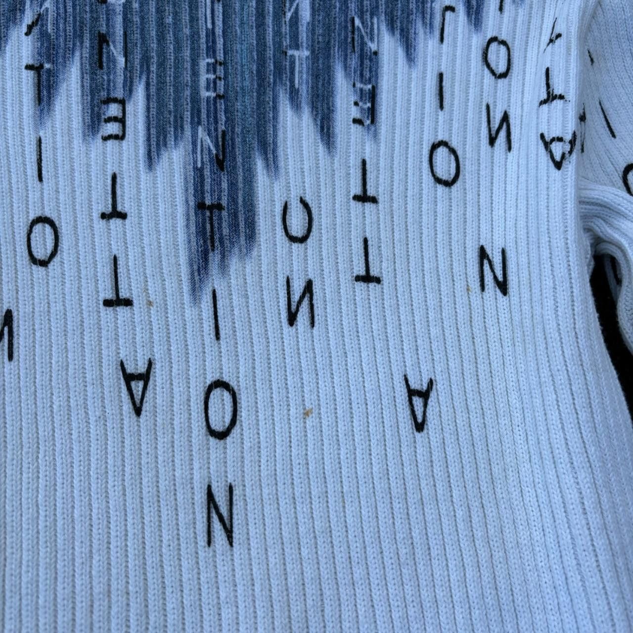Japanese Brand × Vintage Ribbed archive style sweater Size US L / EU 52-54 / 3 - 3 Thumbnail