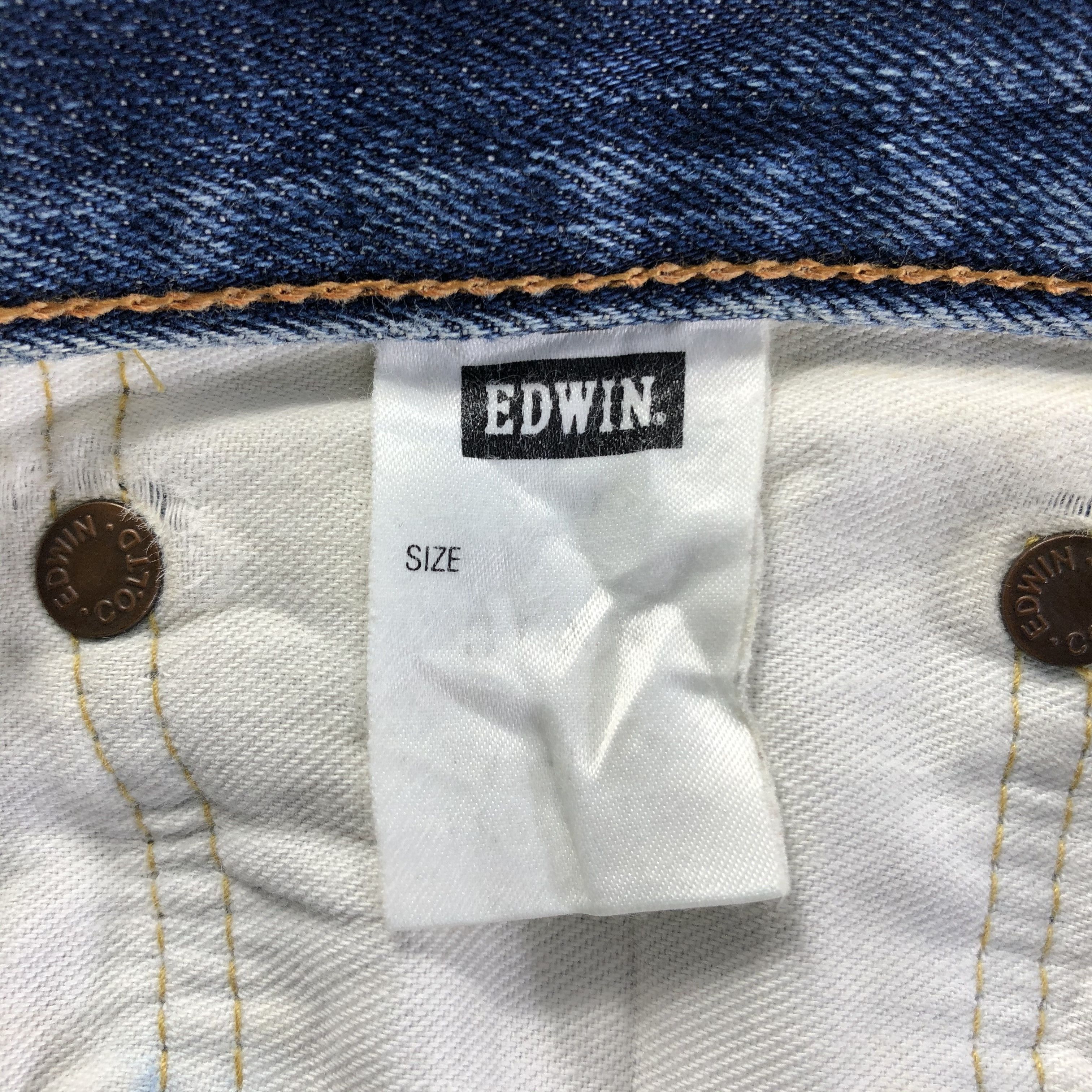 Edwin Vintage Blue Wash Edwin 505x Jeans-J3599 Size US 31 - 11 Thumbnail