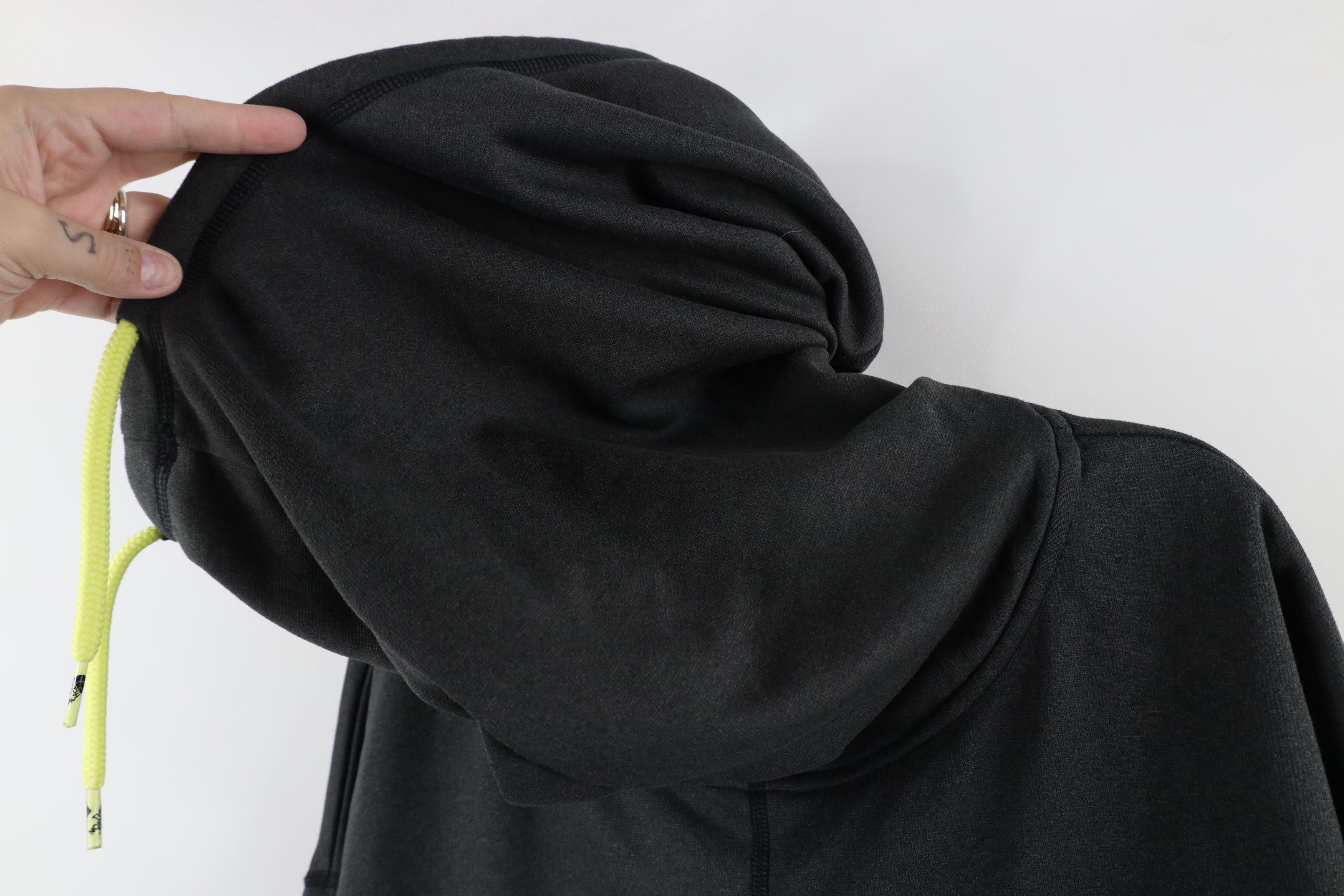The North Face × Vintage The North Face Funnel Neck Hoodie Sweatshirt Dark Gray Size L / US 10 / IT 46 - 8 Thumbnail