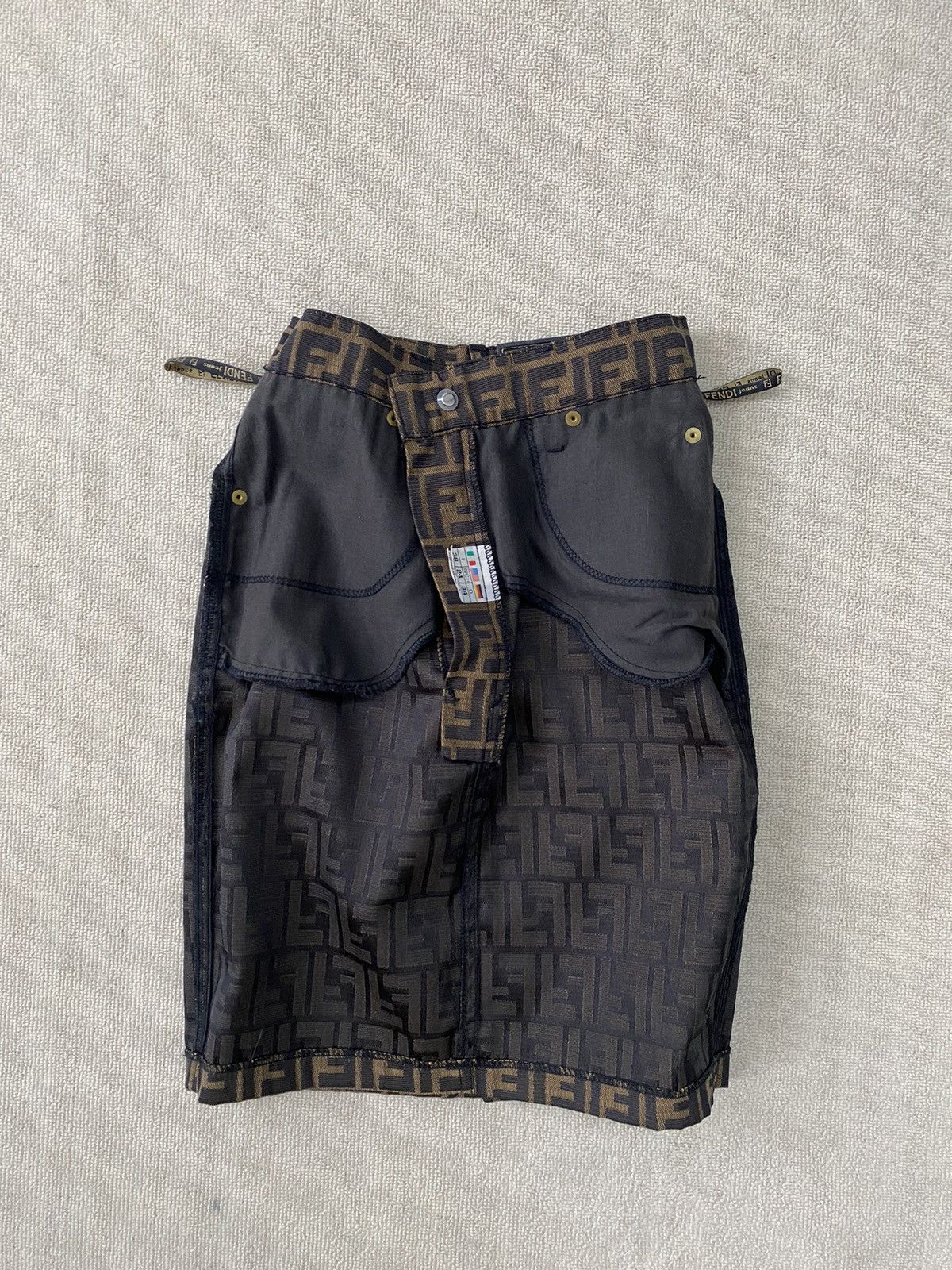 Fendi Fendi zucca pattern skirt Size 25" / US 0 / IT 36 - 7 Thumbnail