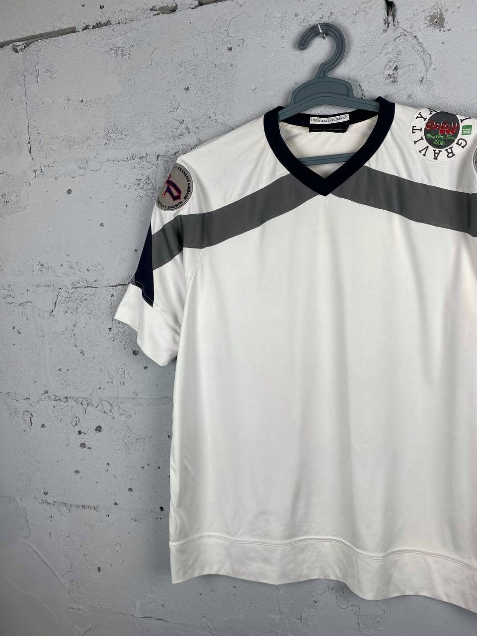 Marithe + Francois Girbaud Avantgarde MFG Sport Patch T Shirt Jersey Japan Size US XL / EU 56 / 4 - 3 Thumbnail