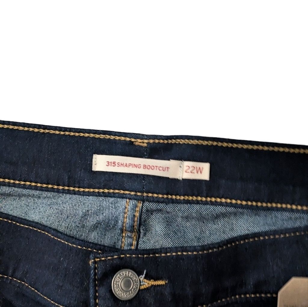 Levi's Levi's 315 Shaping Boot cut Jeans Size 22W Size 41" - 3 Thumbnail