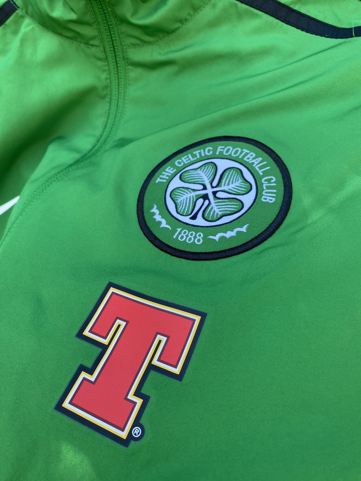 Nike × Vintage CELTIC 11/12 TRAINING FOOTBALL SOCCER JACKET NIKE 381821-391 Size US M / EU 48-50 / 2 - 19 Thumbnail