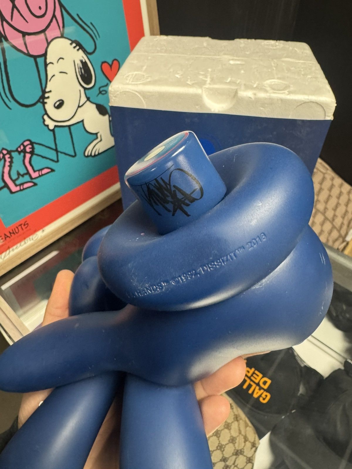 Other Slick OG “LA HANDS” 11” Vinyl Figure Blue Size ONE SIZE - 8 Thumbnail