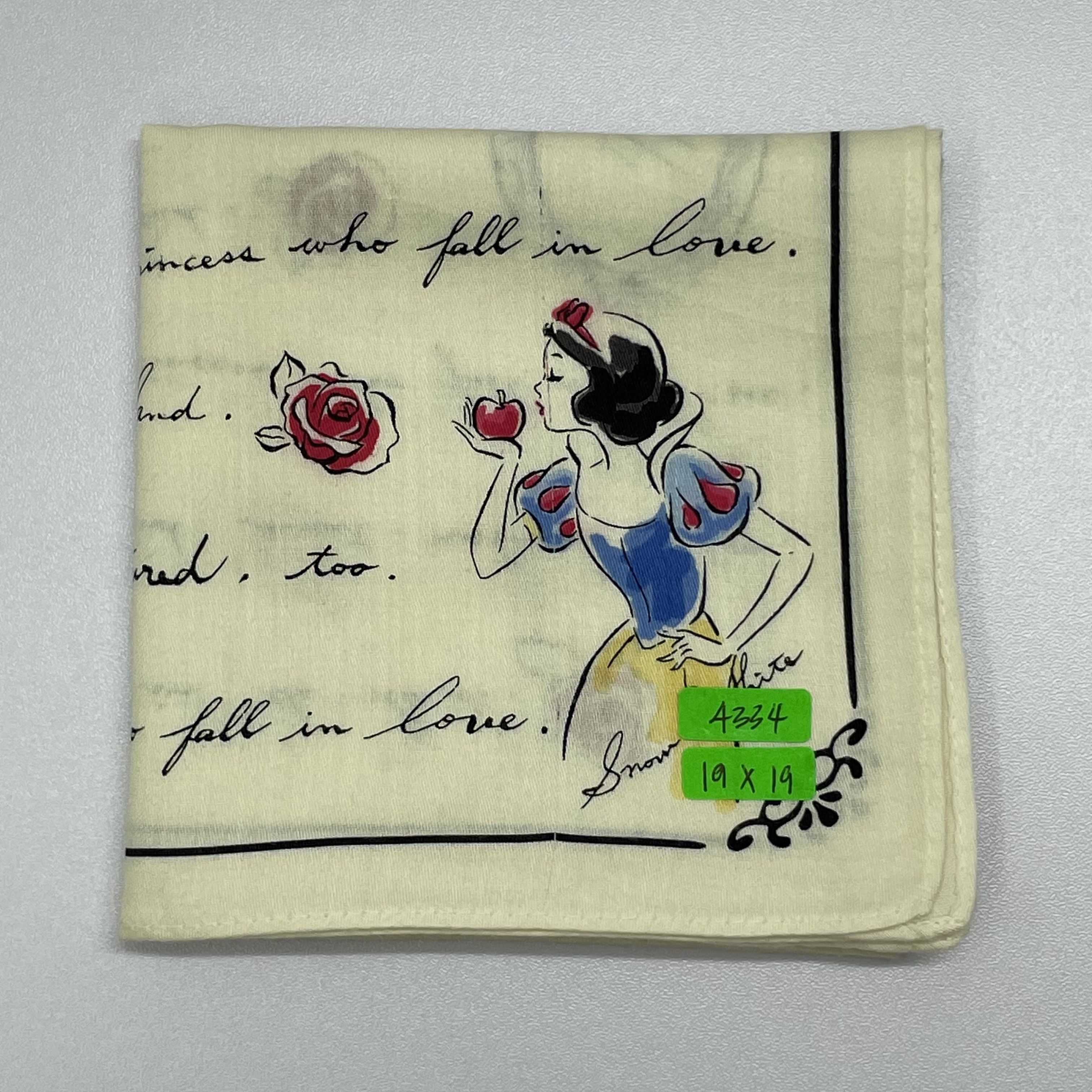 Disney × Vintage Vintage Snow White Handkerchief / Bandana - 4334 Size ONE SIZE - 8 Thumbnail
