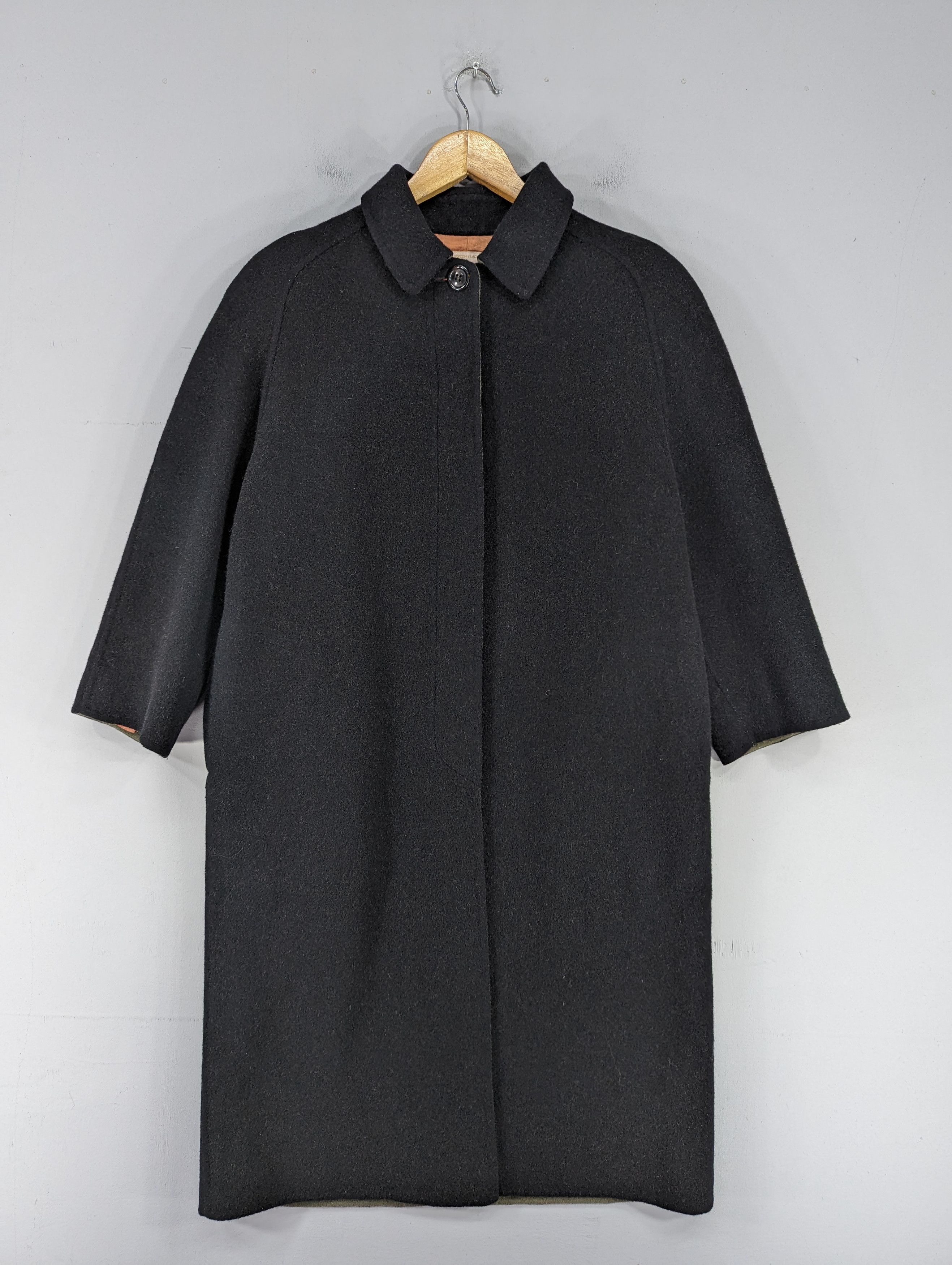 Japanese Brand 🔥RARE🔥Vintage Peyton Place PPFM Mohair Long Coat Jacket Size L / US 10 / IT 46 - 1 Thumbnail