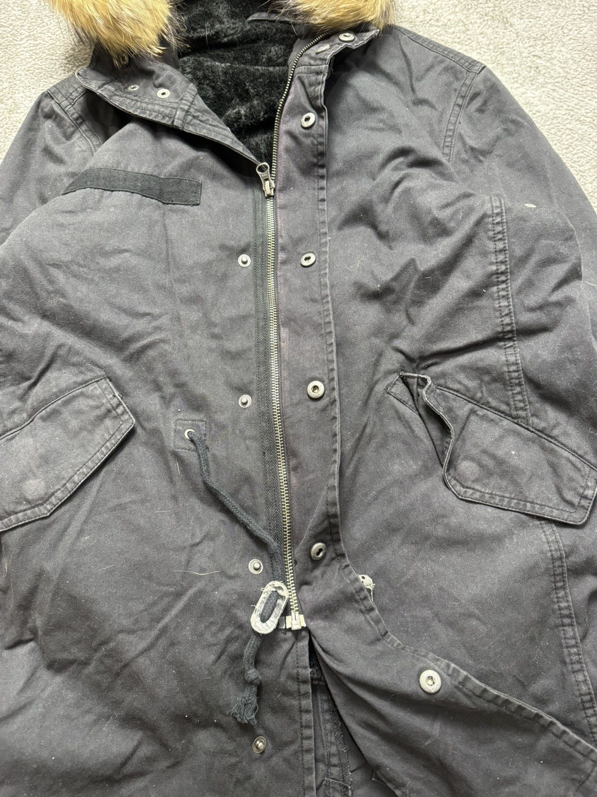 Hysteric Glamour Parka Faux Fur Hoodie Style Ifsixwasnine Lgb Size US M / EU 48-50 / 2 - 6 Thumbnail