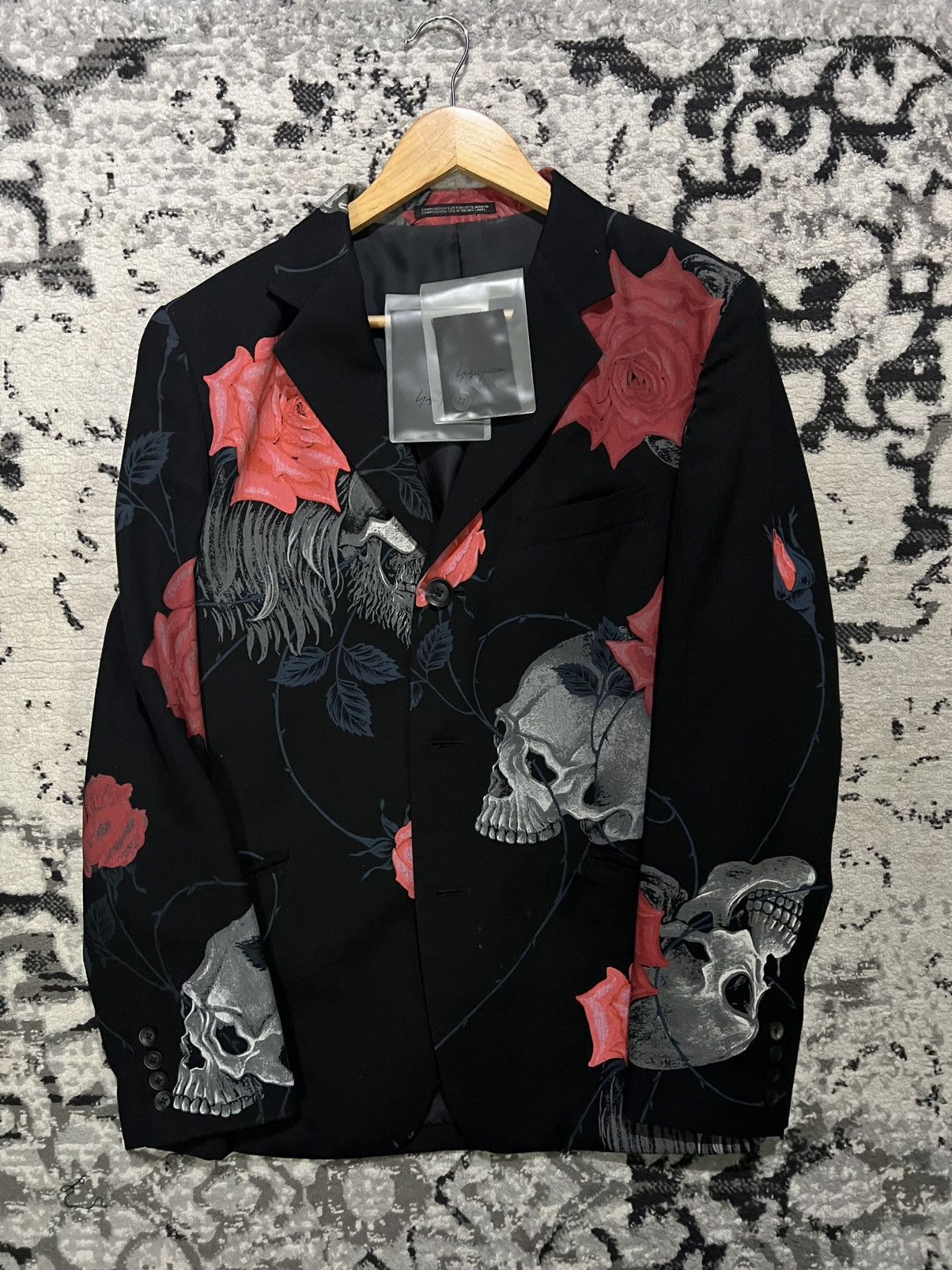 Yohji Yamamoto Yohji Yamamoto skull rose blazer Size US M / EU 48-50 / 2 - 2 Thumbnail