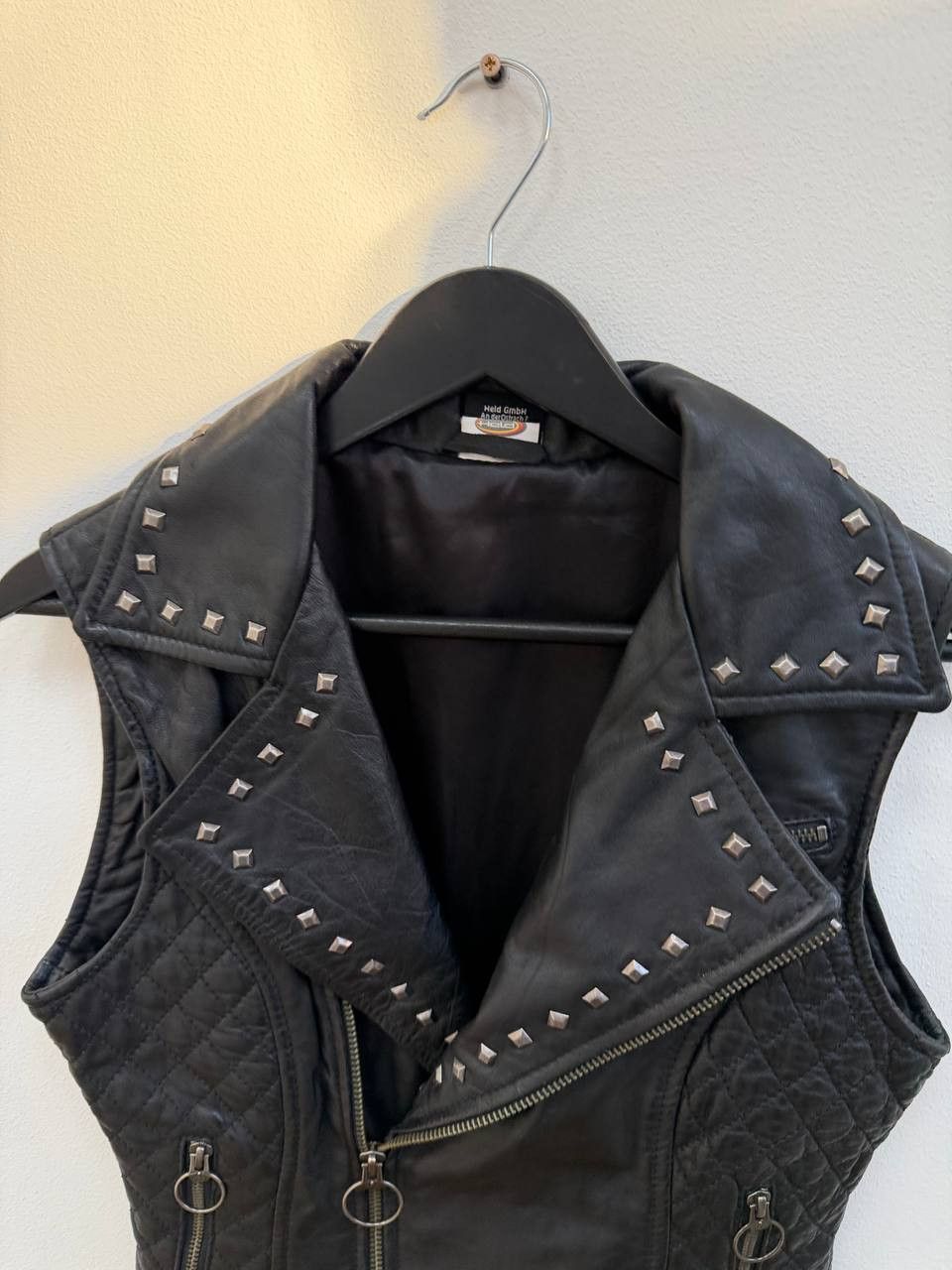 Japanese Brand Vintage Avant-Garde Biker Moto Style Leather Vests hype Size US S / EU 44-46 / 1 - 14 Thumbnail