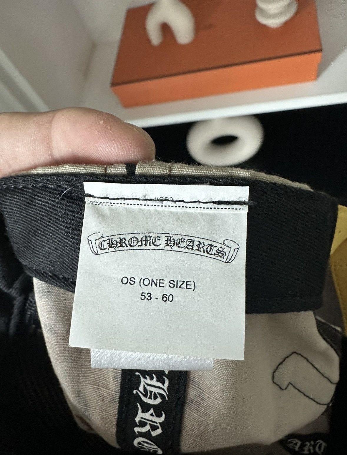 Chrome Hearts Chrome Hearts Matty Boy Sex Records 5 Panel Hat Camo Size ONE SIZE - 6 Thumbnail