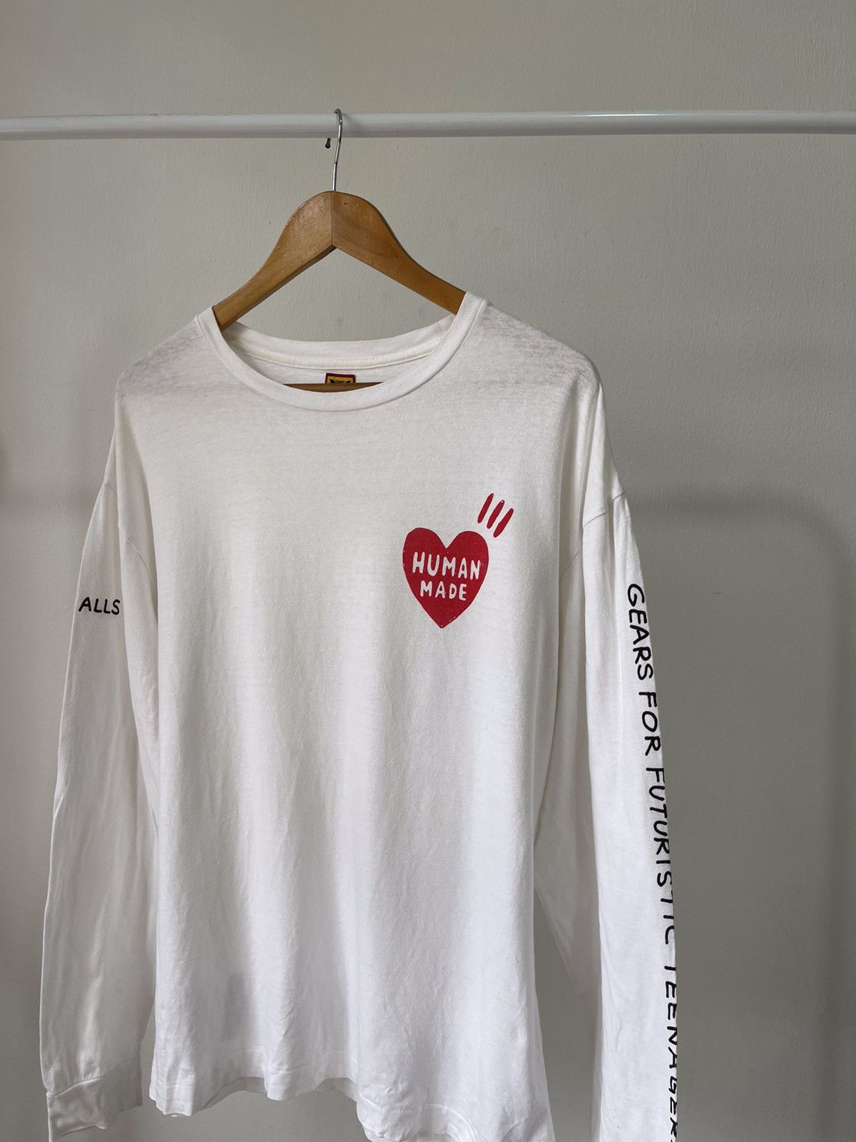 Human Made Human Made Long Sleeve Big Logo At back A1 Size US L / EU 52-54 / 3 - 4 Thumbnail