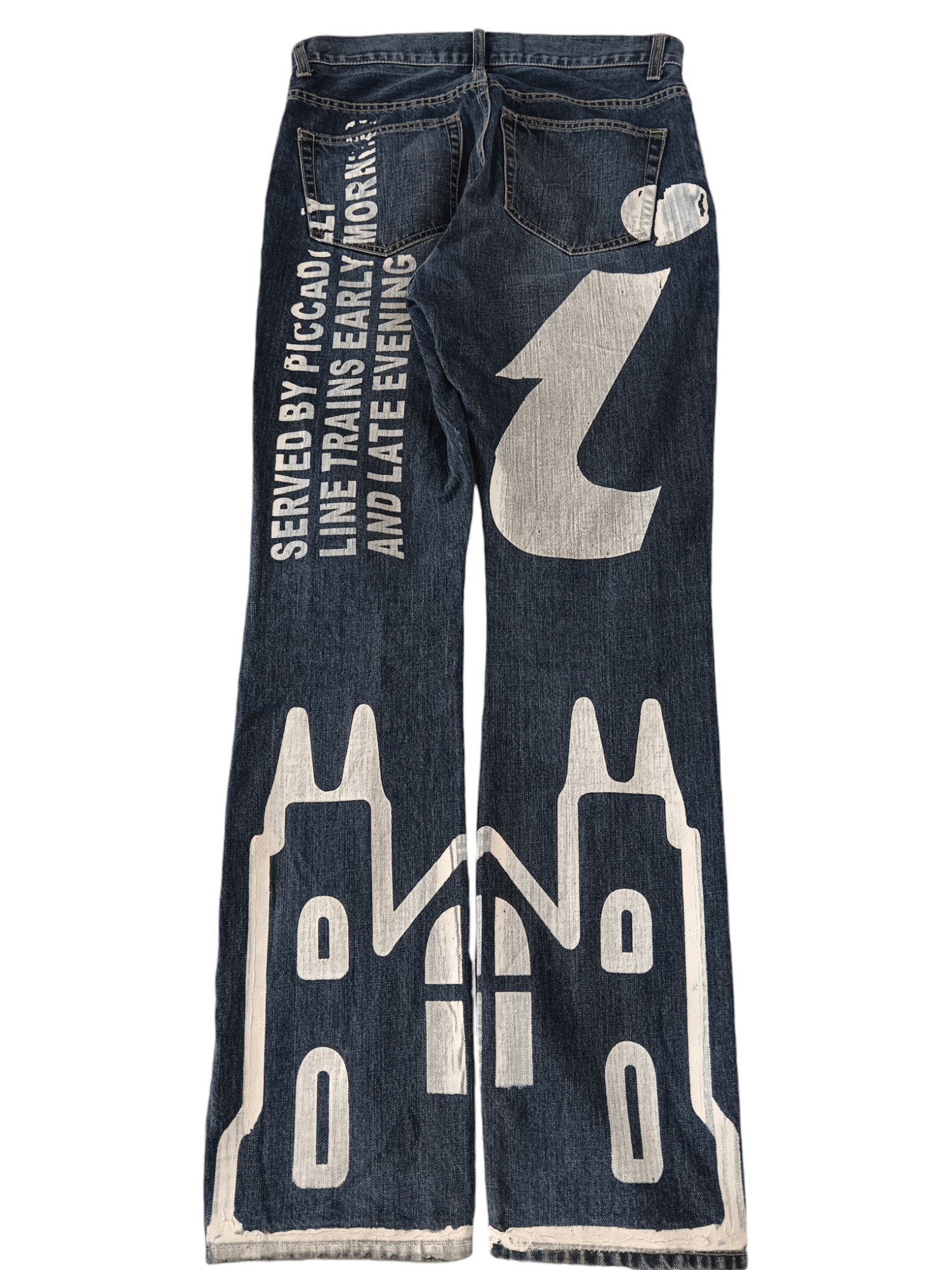 PPFM PPFM Seditionaries Printed Denim Size US 31 - 3 Thumbnail