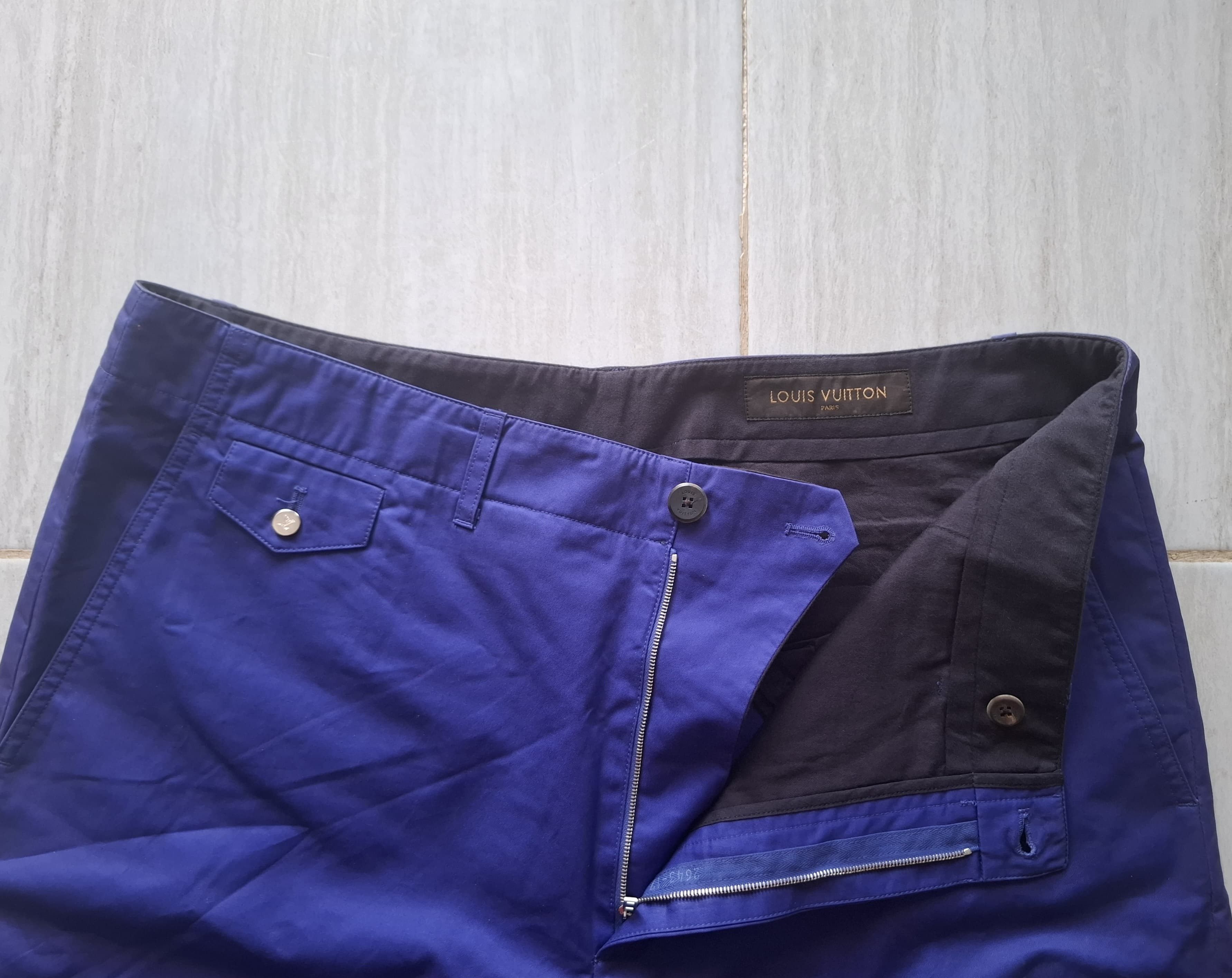 Louis Vuitton Louis Vuitton purple Chino pants Size US 36 / EU 52 - 2 Thumbnail