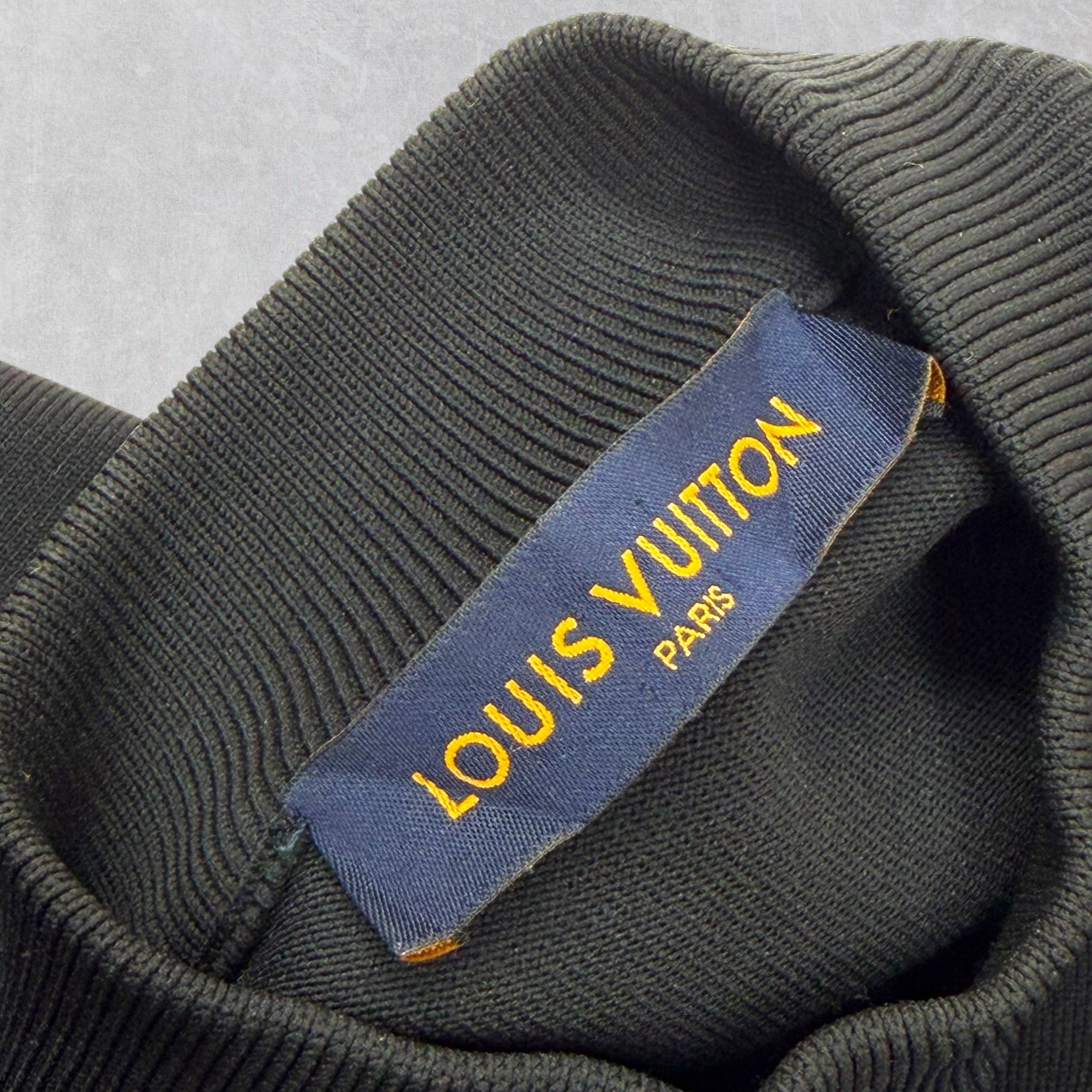 Louis Vuitton Louis Vuitton Printed Intarsia Globe Mock Neck XS Size US XS / EU 42 / 0 - 4 Thumbnail