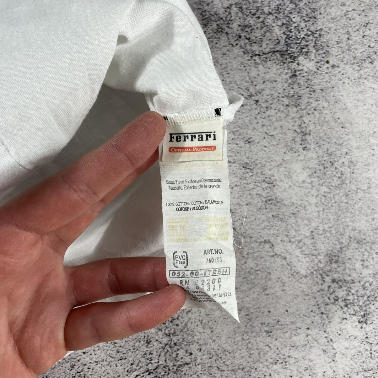 Ferrari × Puma Puma Scuderia Ferrari White T Shirt Racing Wear Size US XXL / EU 58 / 5 - 7 Thumbnail