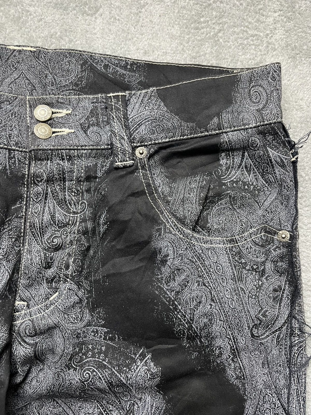 Tornado Mart Tornado mart - Paisley flared pants Size US 33 - 4 Thumbnail