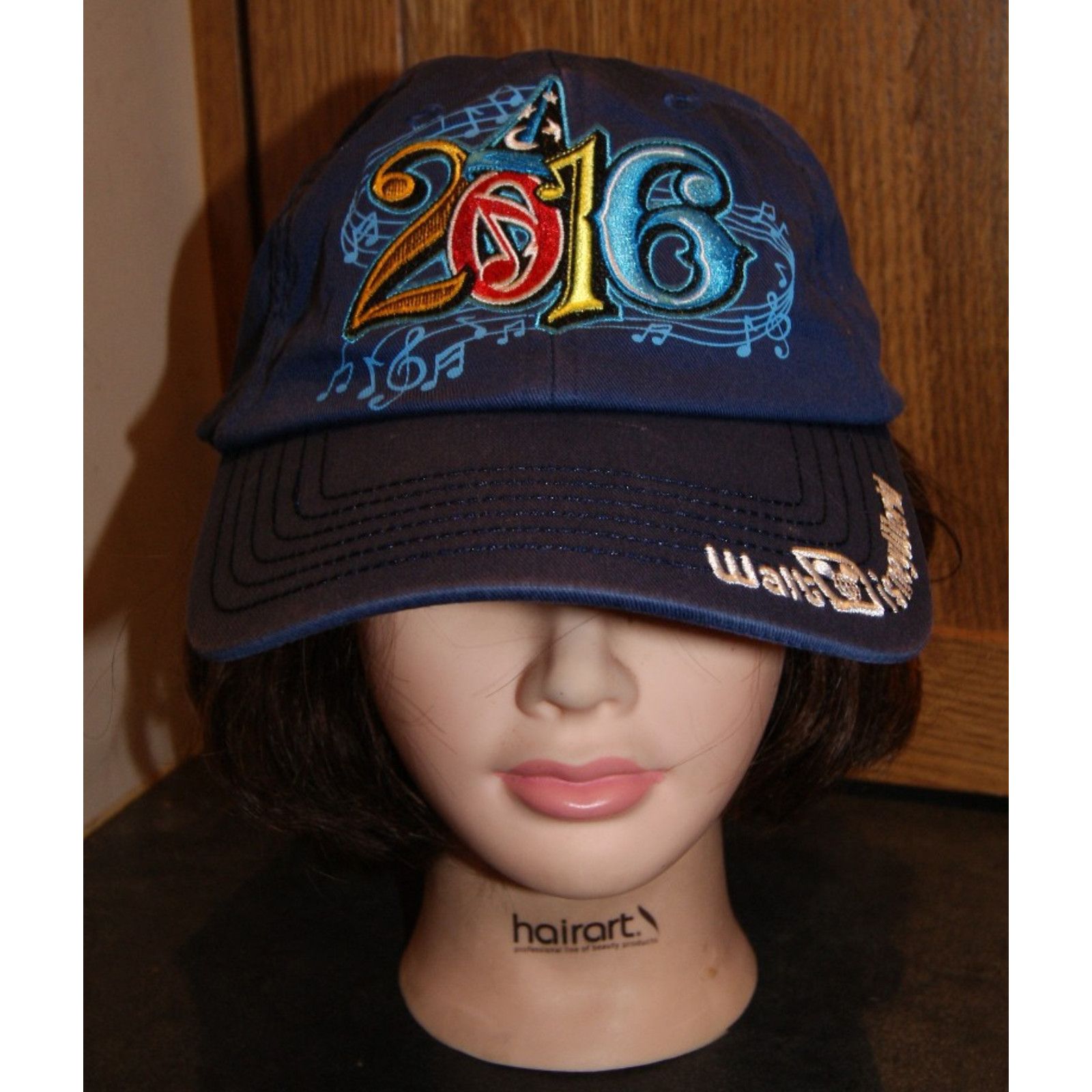 Disney 2016 Walt Disney World Strap Hat Cap Dad Casual Embroider Size ONE SIZE - 2 Thumbnail