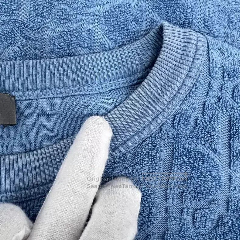 Dior Dior 23 blue logo jacquard full-print cotton round-neck sh Size US L / EU 52-54 / 3 - 9 Thumbnail