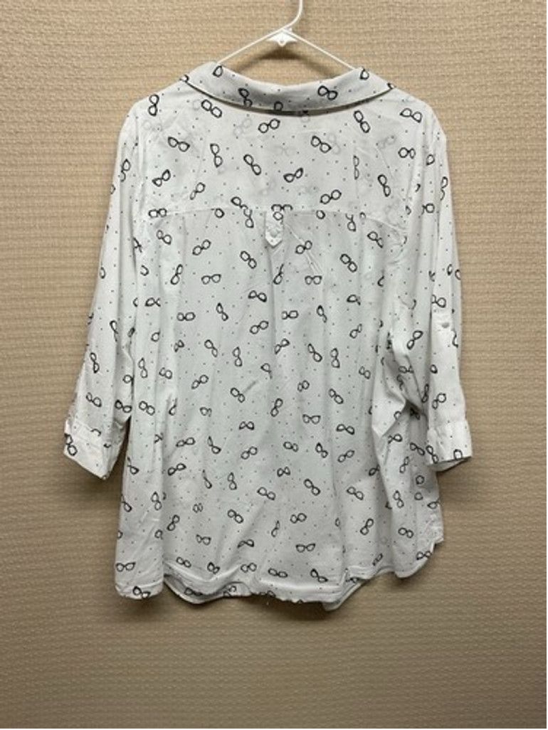 Torrid Torrid Collared Button-Up Long Sleeve Shirt Women 4X Size ONE SIZE - 5 Thumbnail