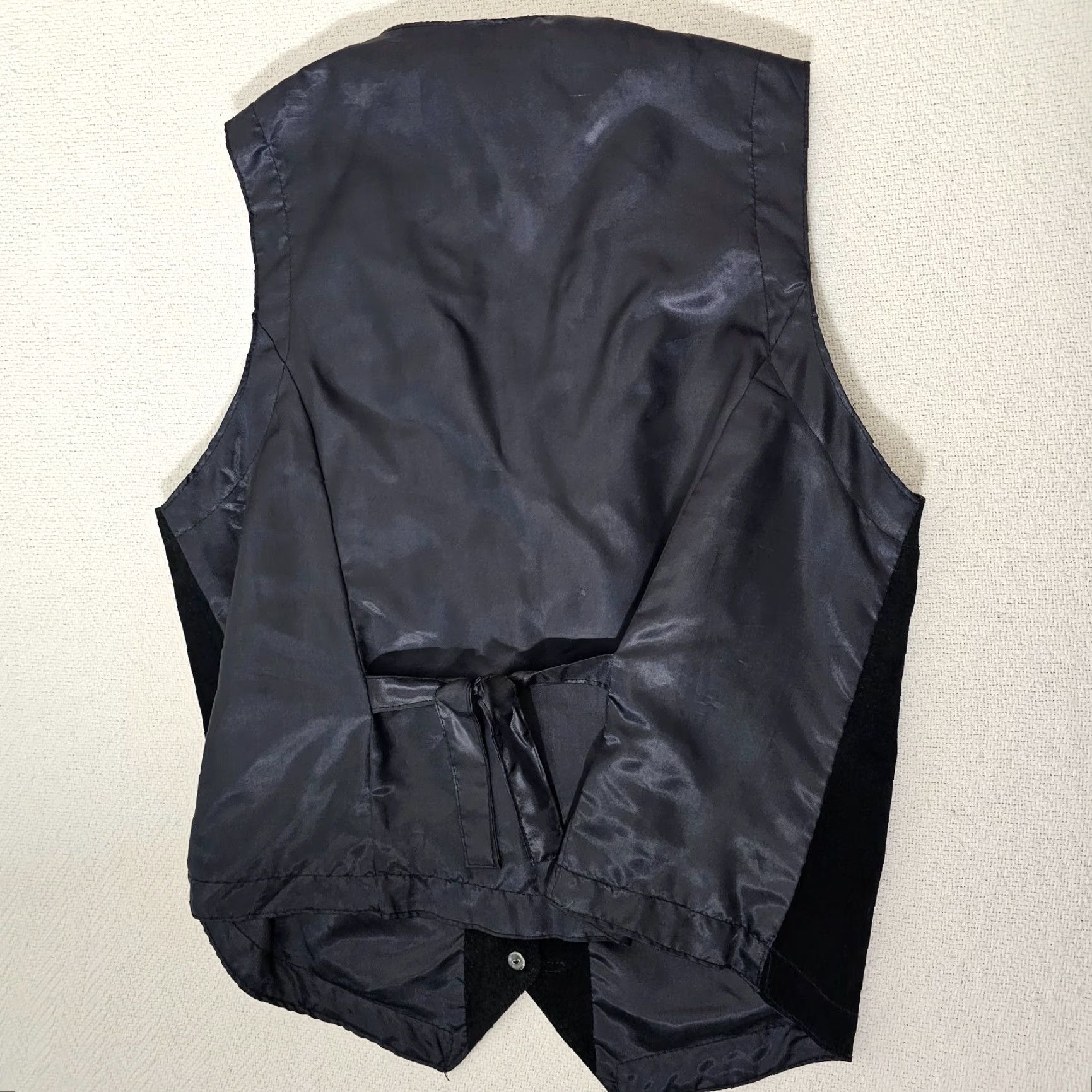 Vintage VINTAGE Amanda Smith Leather Vest Womens Size L Blue Button V-Neck Casual Size L / US 10 / IT 46 - 7 Thumbnail