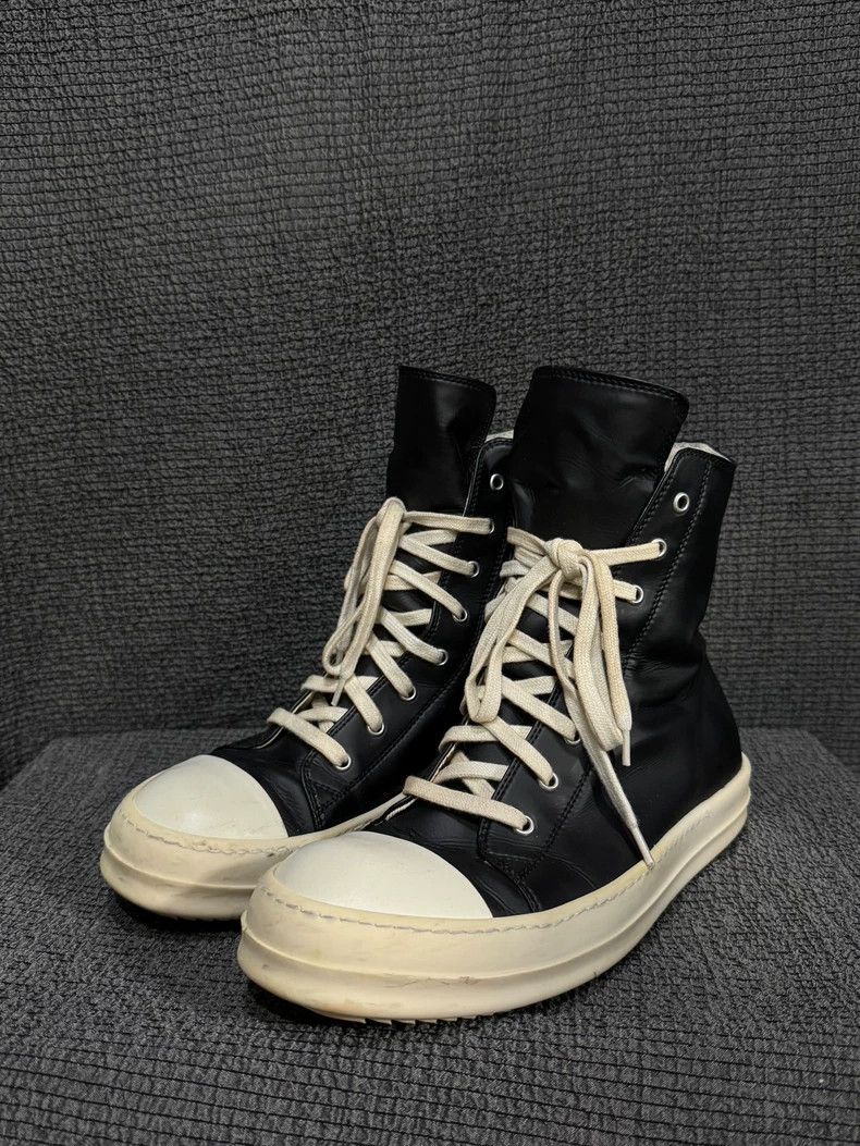 Rick Owens Rick Owens Classic Black and White Coated Big Converse sho Size US 9 / EU 42 - 1 Thumbnail