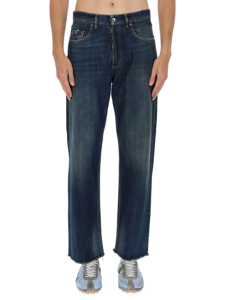 Maison Margiela MAISON MARGIELA "FIVE POCKETS" JEANS - BLUE (JEANS 33) Size US 33 - 1 Thumbnail