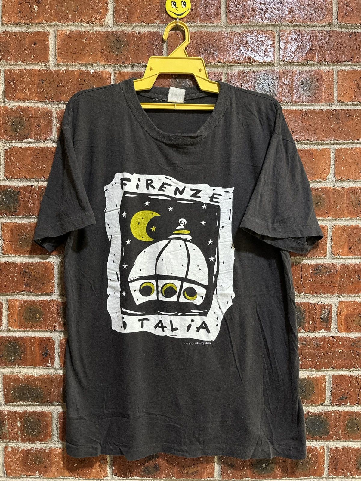 Vintage Vintage Firenze Italia Faded Tee Size US L / EU 52-54 / 3 - 1 Thumbnail
