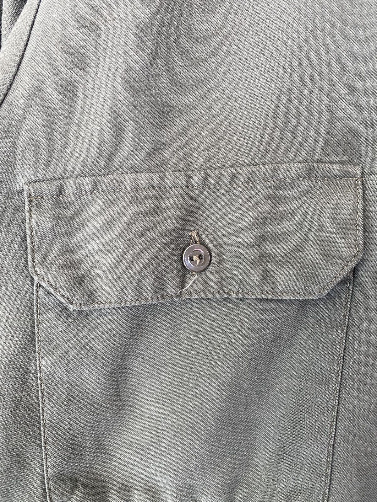 Vintage Vintage 91 Bekleidungswerk German Army Button Shirt Size US M / EU 48-50 / 2 - 17 Thumbnail