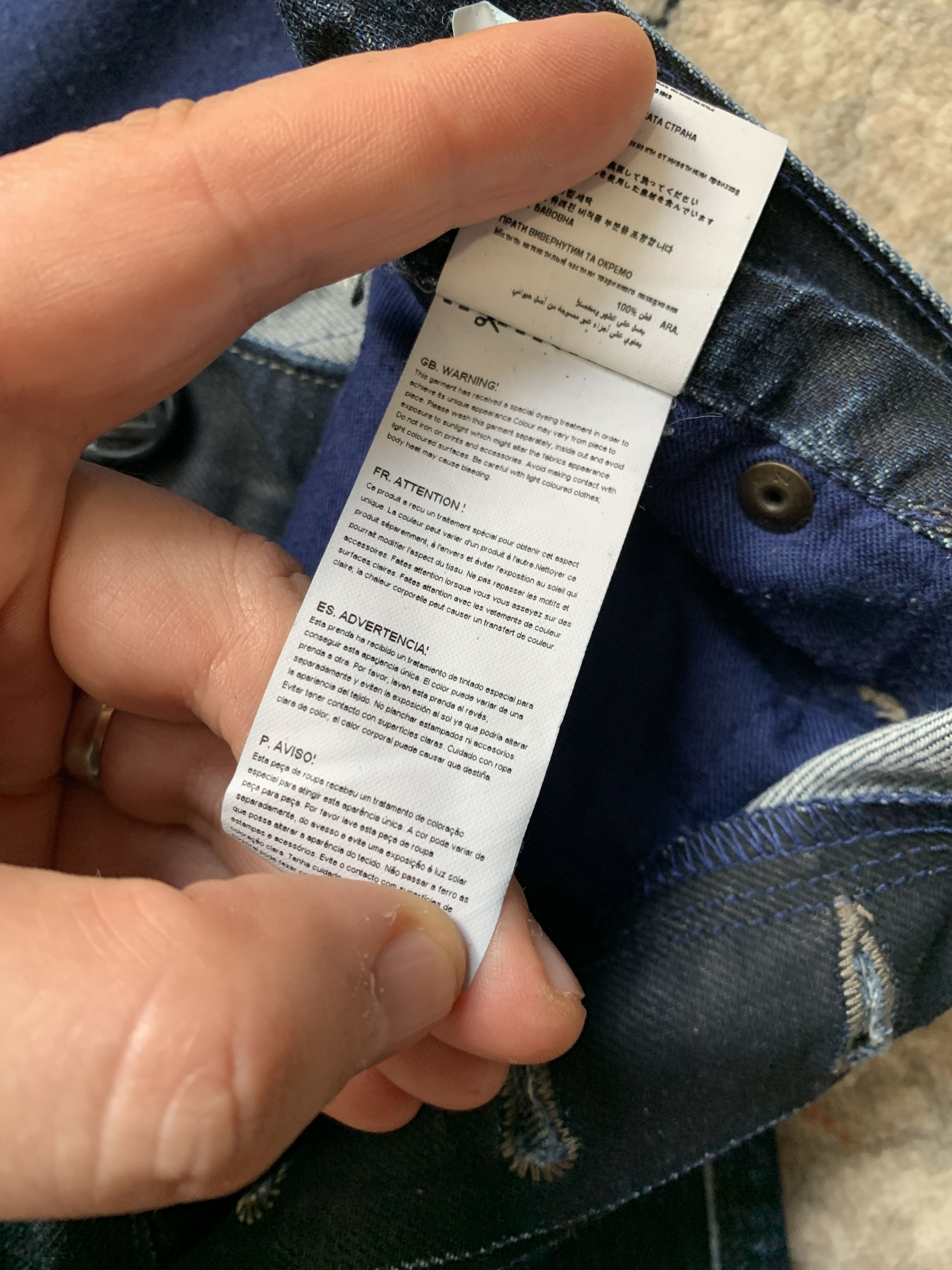 G-Star G-Star Raw Denim Pants Size US 31 - 11 Thumbnail