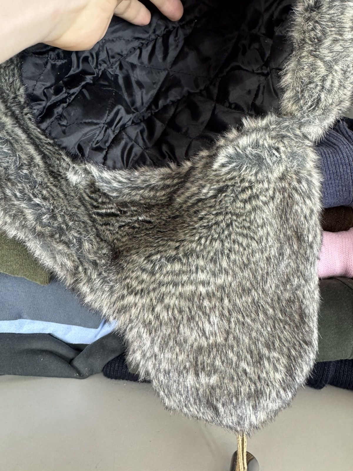 Other Y2K Ushanka Faux Fuzzy Fur Hat Size ONE SIZE - 12 Thumbnail